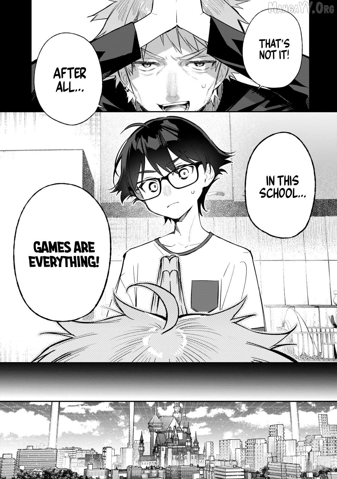Ore wa Gakuen Zunou Battle no Ensyutsuka!: Jishou Mob ga Kage kara Egaku Saikyou Shujinkou Musou Scenario Chapter 1 - page 20