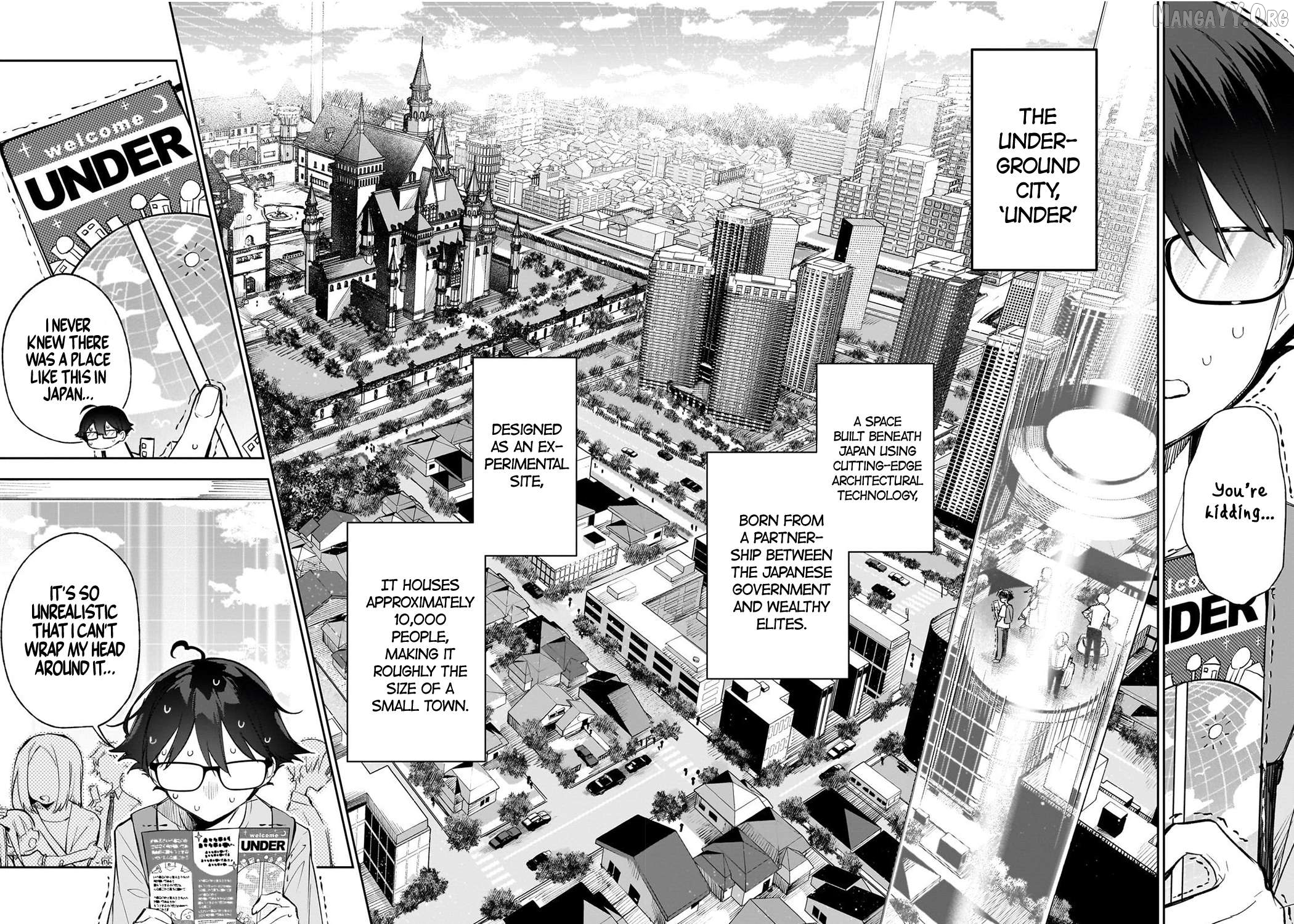 Ore wa Gakuen Zunou Battle no Ensyutsuka!: Jishou Mob ga Kage kara Egaku Saikyou Shujinkou Musou Scenario Chapter 1 - page 21