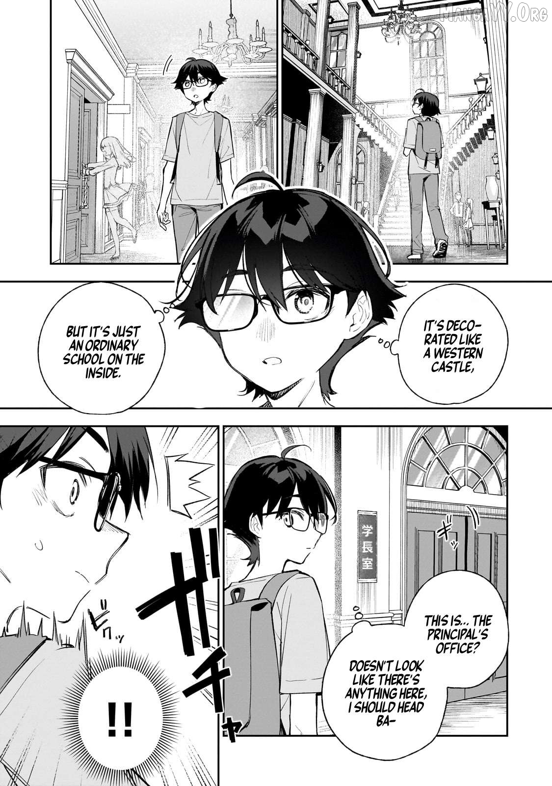 Ore wa Gakuen Zunou Battle no Ensyutsuka!: Jishou Mob ga Kage kara Egaku Saikyou Shujinkou Musou Scenario Chapter 1 - page 23