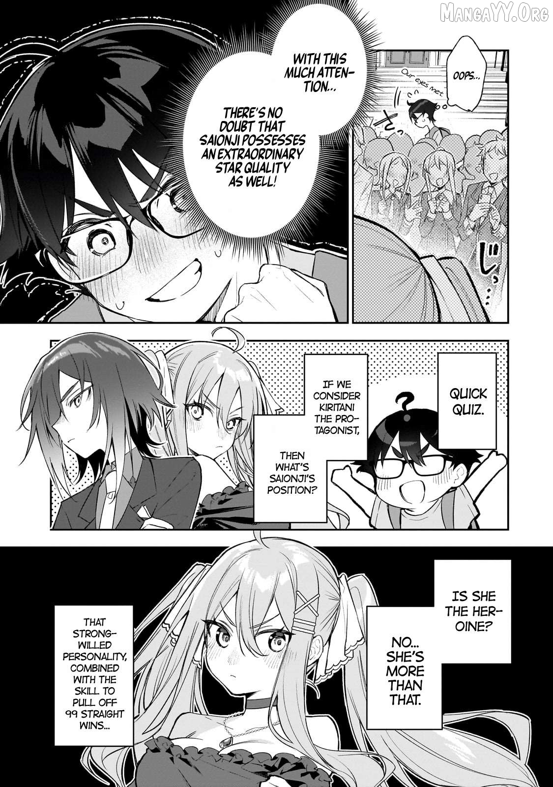 Ore wa Gakuen Zunou Battle no Ensyutsuka!: Jishou Mob ga Kage kara Egaku Saikyou Shujinkou Musou Scenario Chapter 1 - page 36