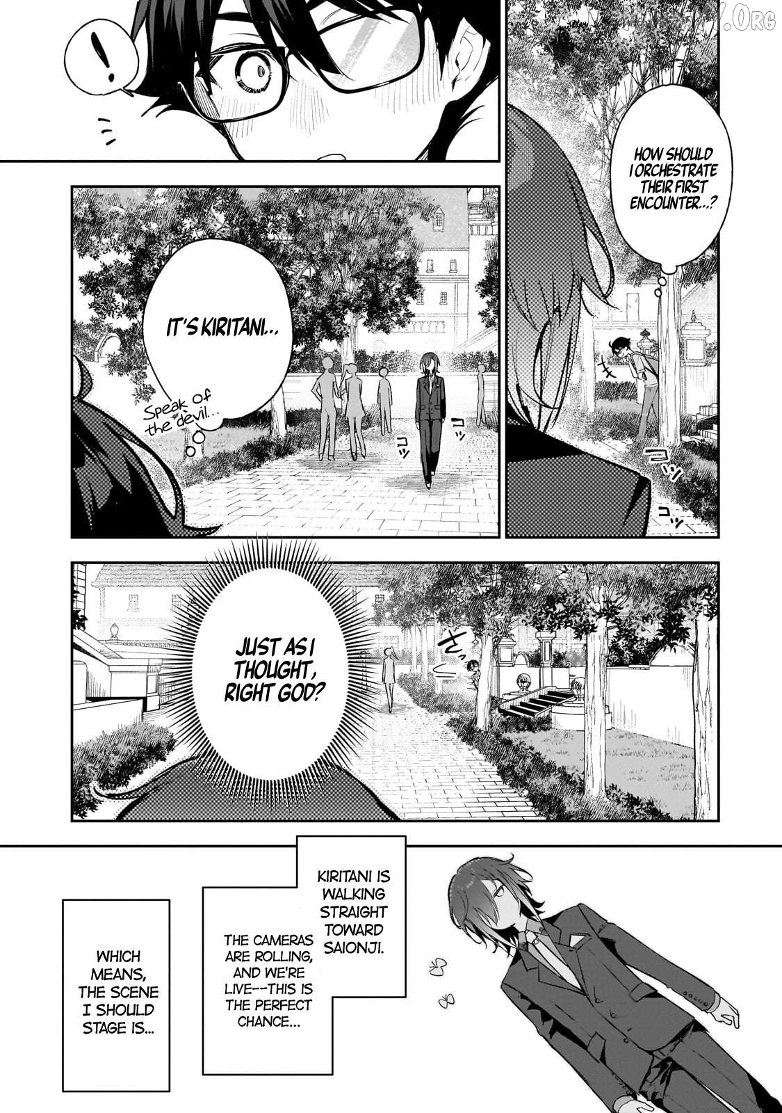 Ore wa Gakuen Zunou Battle no Ensyutsuka!: Jishou Mob ga Kage kara Egaku Saikyou Shujinkou Musou Scenario Chapter 1 - page 40