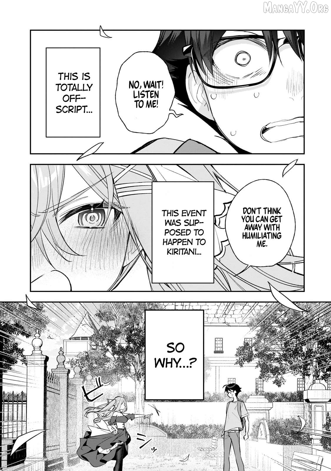 Ore wa Gakuen Zunou Battle no Ensyutsuka!: Jishou Mob ga Kage kara Egaku Saikyou Shujinkou Musou Scenario Chapter 1 - page 46