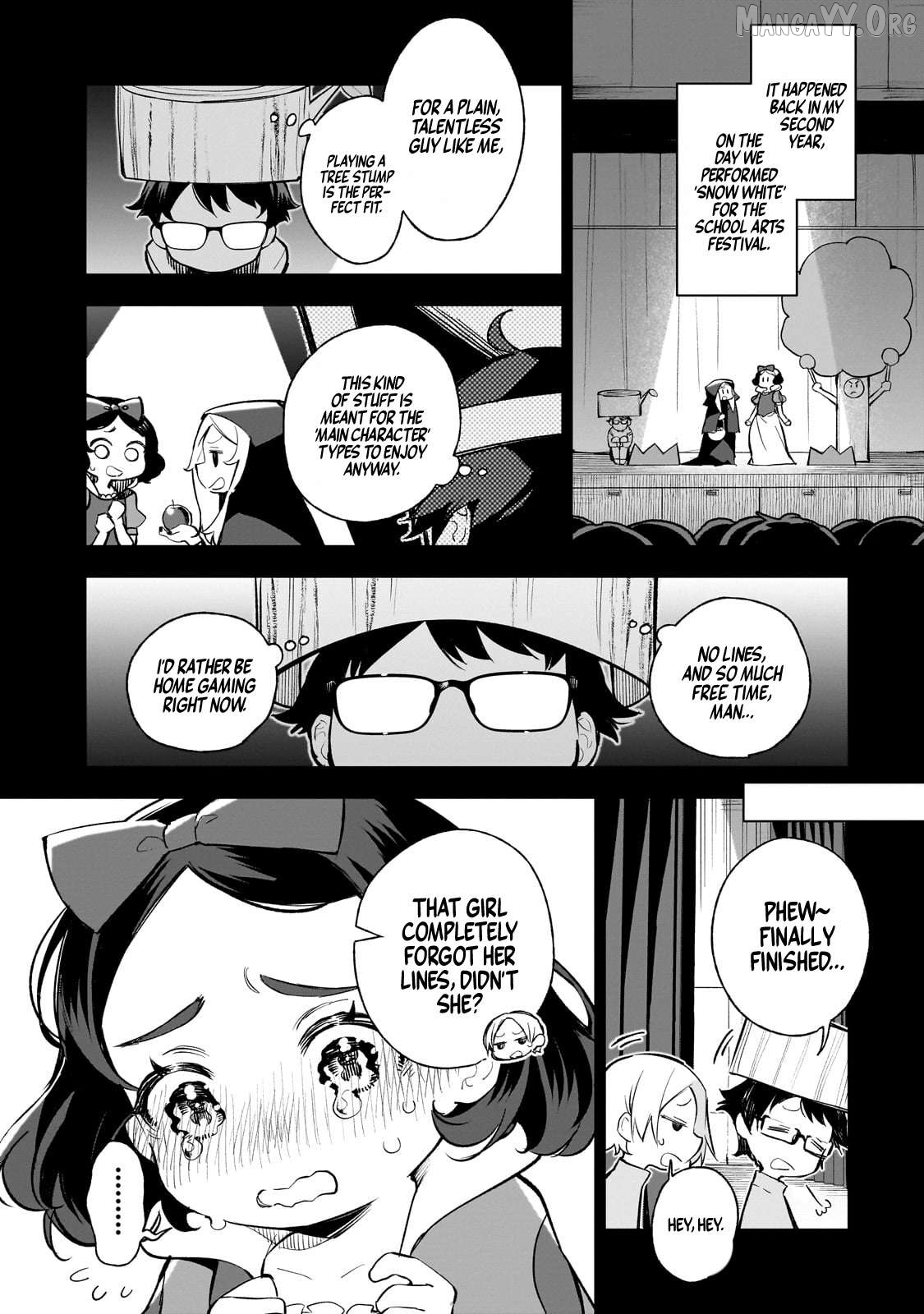 Ore wa Gakuen Zunou Battle no Ensyutsuka!: Jishou Mob ga Kage kara Egaku Saikyou Shujinkou Musou Scenario Chapter 1 - page 6