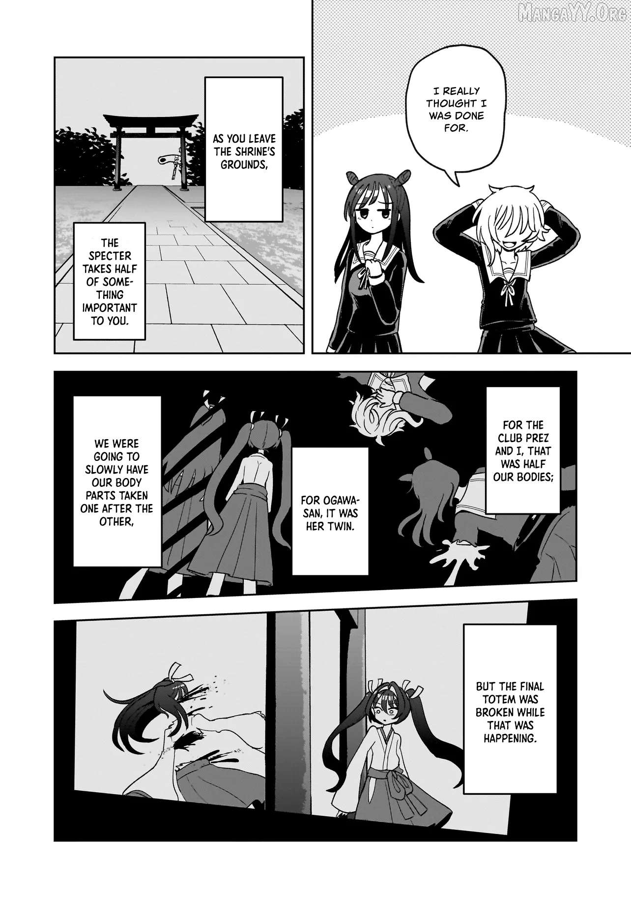 Kaiibu ~ M-ken Y-shi no Kai Genshou ni Tsuite~ Chapter 3 - page 32