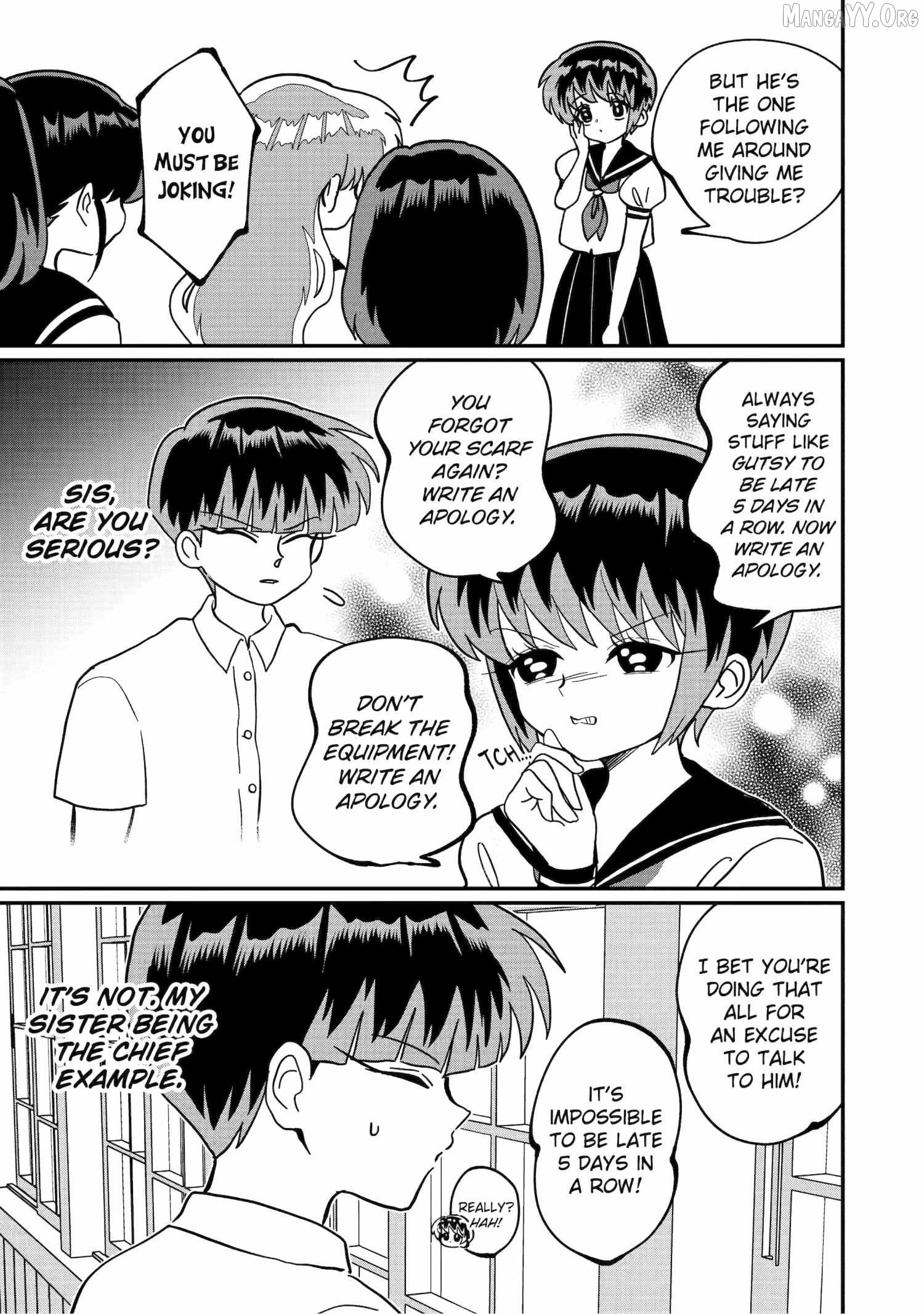 My Shady Little Brother, Gyomei Chapter 28 - page 3