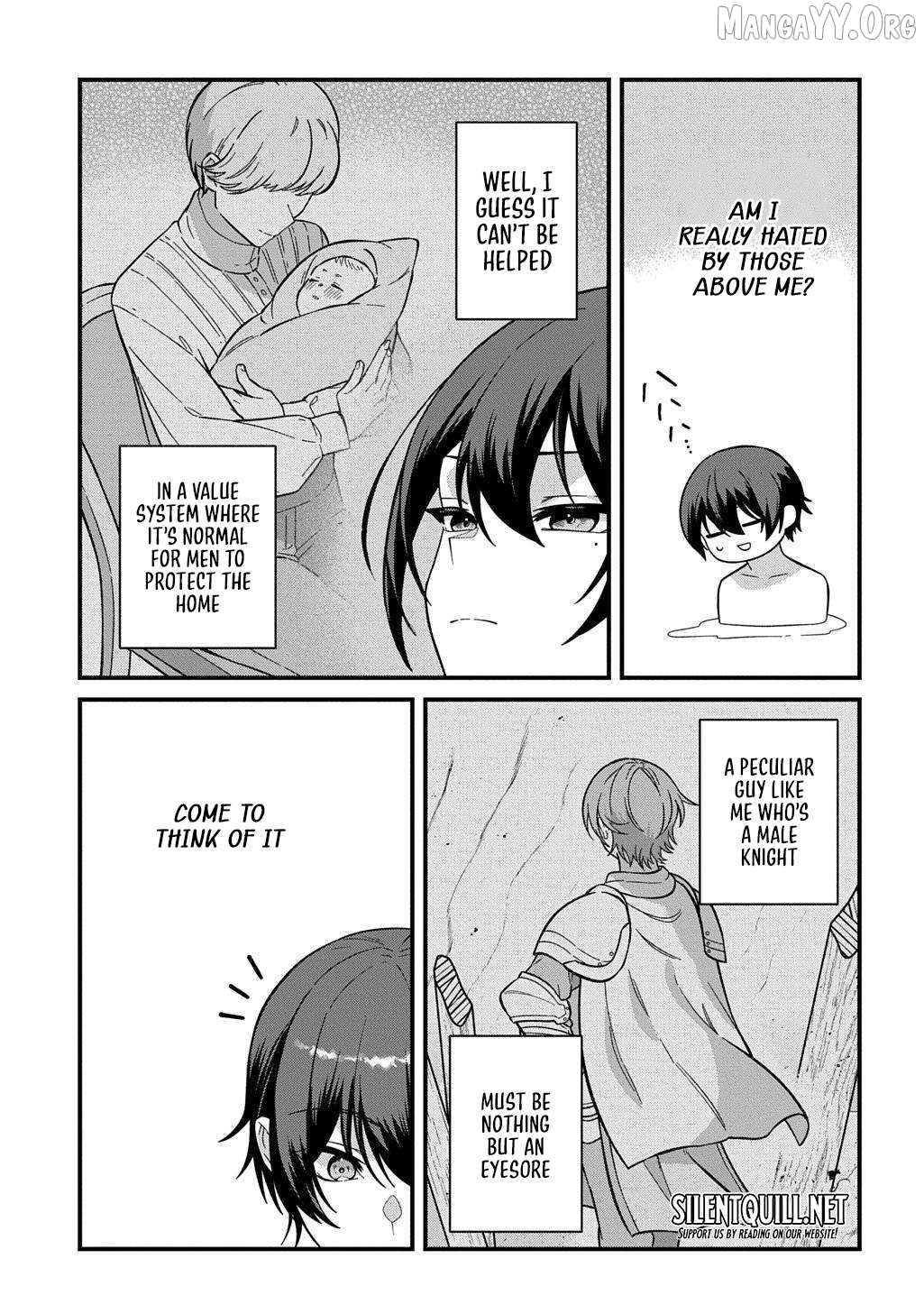 Teisou Gyakuten Sekai de Nariagari wo Mezashite Otoko Kishi ni Natta Boku wa, Yarimoku Onna-tachi ni Karada wo Neraware Makuru Chapter 1 - page 29