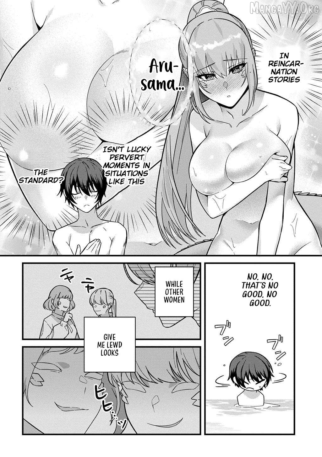 Teisou Gyakuten Sekai de Nariagari wo Mezashite Otoko Kishi ni Natta Boku wa, Yarimoku Onna-tachi ni Karada wo Neraware Makuru Chapter 1 - page 30
