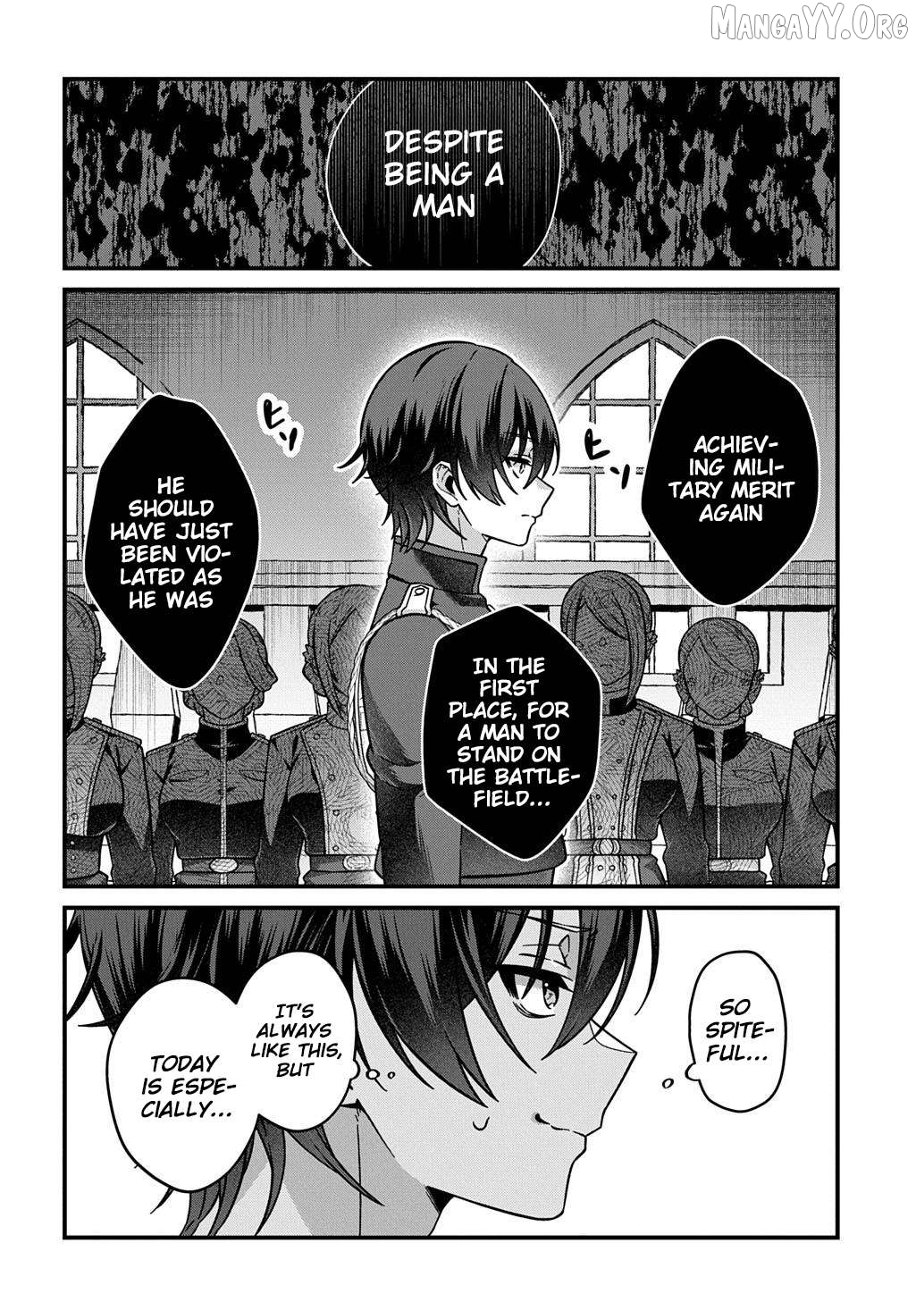 Teisou Gyakuten Sekai de Nariagari wo Mezashite Otoko Kishi ni Natta Boku wa, Yarimoku Onna-tachi ni Karada wo Neraware Makuru Chapter 1 - page 36
