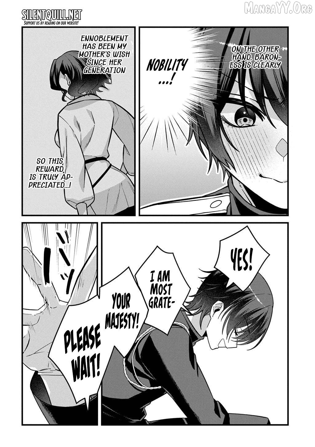 Teisou Gyakuten Sekai de Nariagari wo Mezashite Otoko Kishi ni Natta Boku wa, Yarimoku Onna-tachi ni Karada wo Neraware Makuru Chapter 1 - page 41