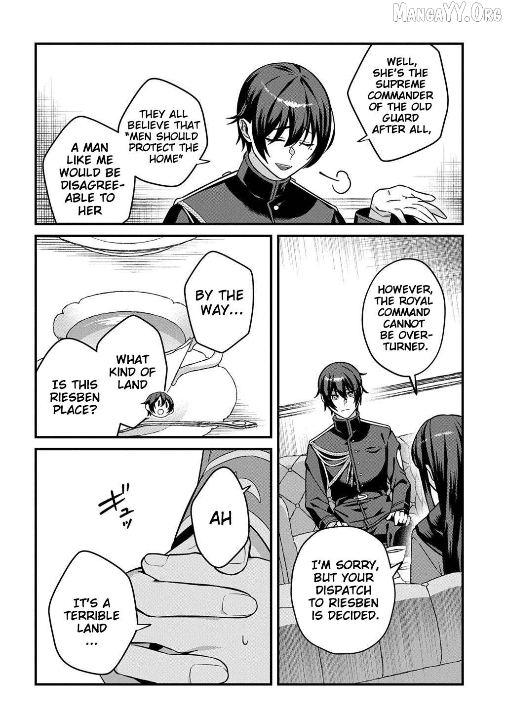 Teisou Gyakuten Sekai de Nariagari wo Mezashite Otoko Kishi ni Natta Boku wa, Yarimoku Onna-tachi ni Karada wo Neraware Makuru Chapter 1 - page 63