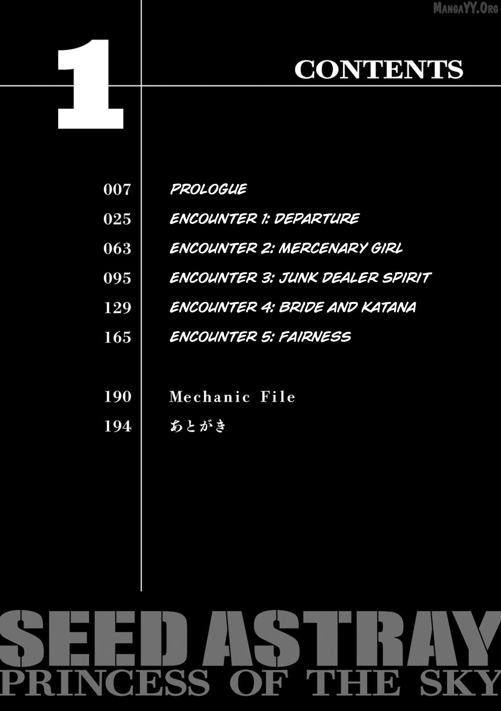 Mobile Suit Gundam SEED Astray - Princess of the Sky Chapter 0.1 - page 5
