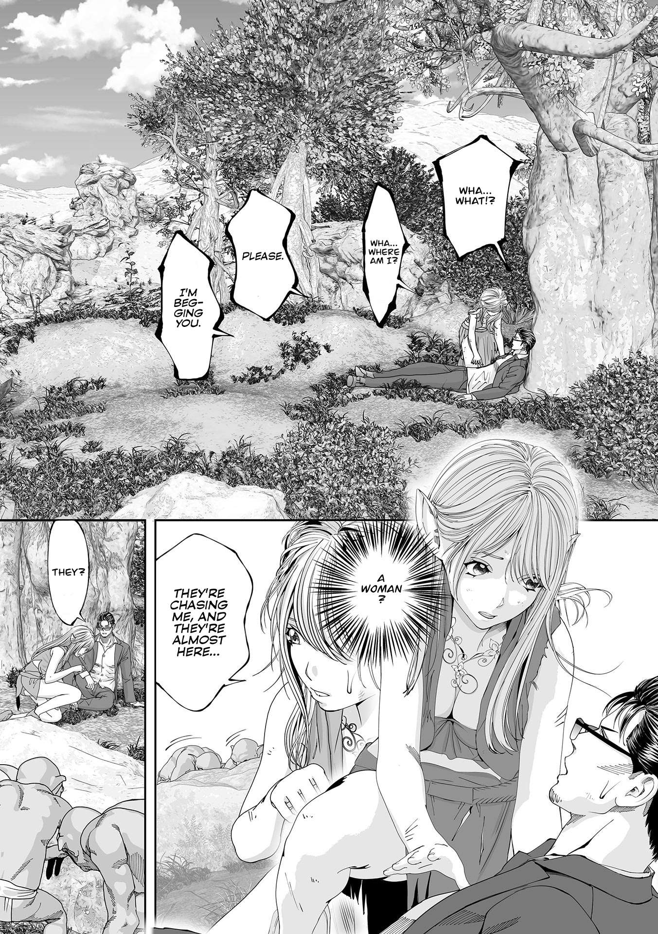 Isekai Yakuza ~Gokudou desu ga Teni Shitara Kyuuseishu ni Narimashita~ Chapter 1 - page 29