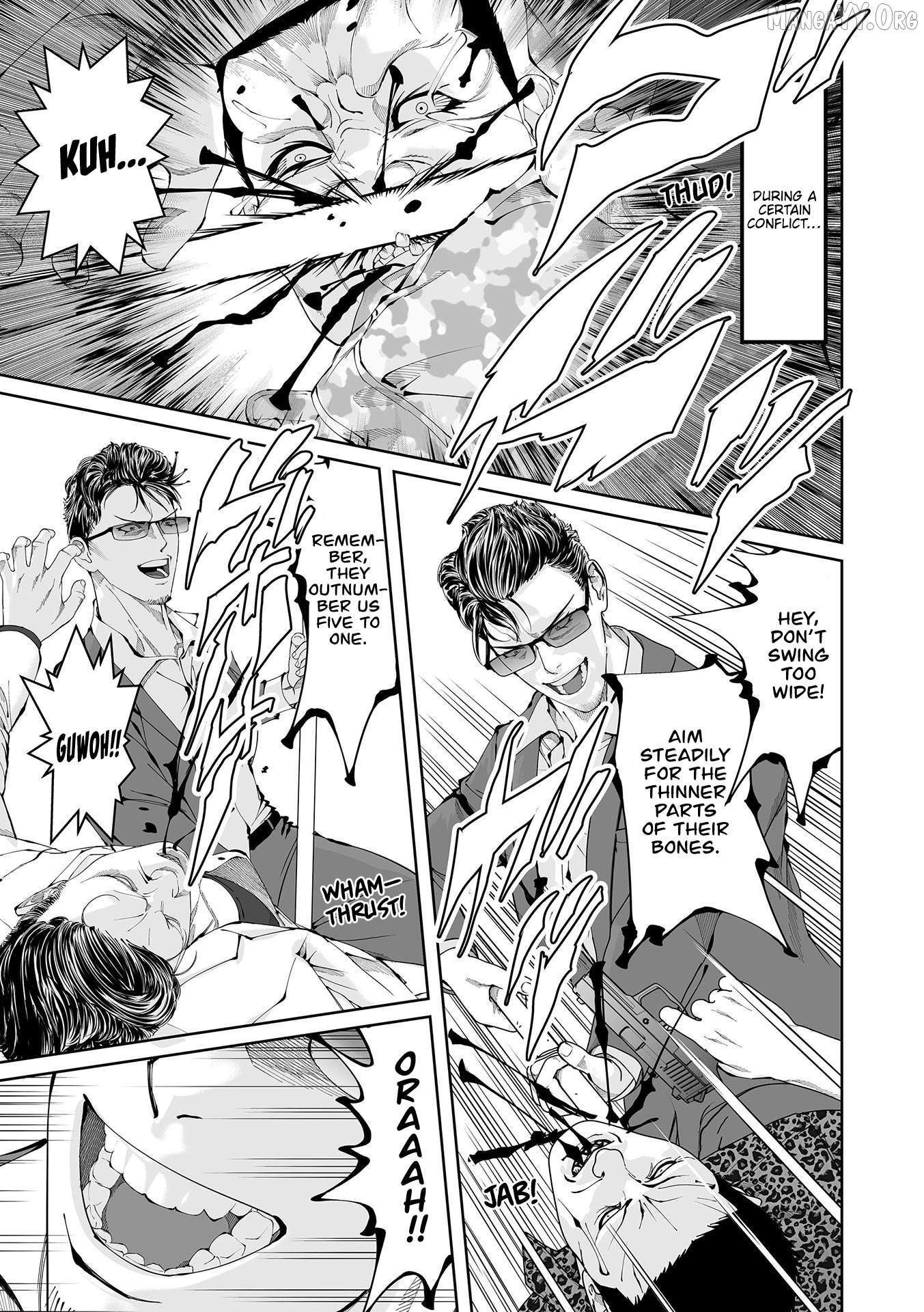 Isekai Yakuza ~Gokudou desu ga Teni Shitara Kyuuseishu ni Narimashita~ Chapter 1 - page 7