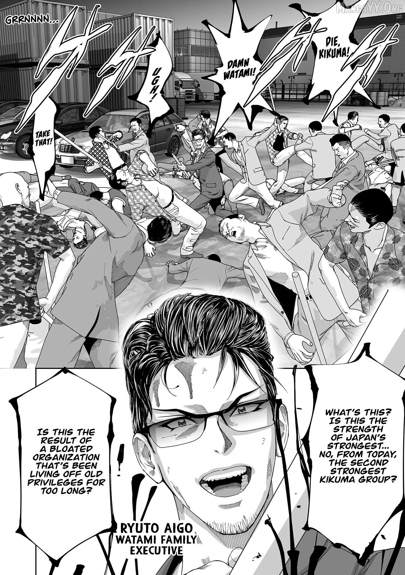 Isekai Yakuza ~Gokudou desu ga Teni Shitara Kyuuseishu ni Narimashita~ Chapter 1 - page 8