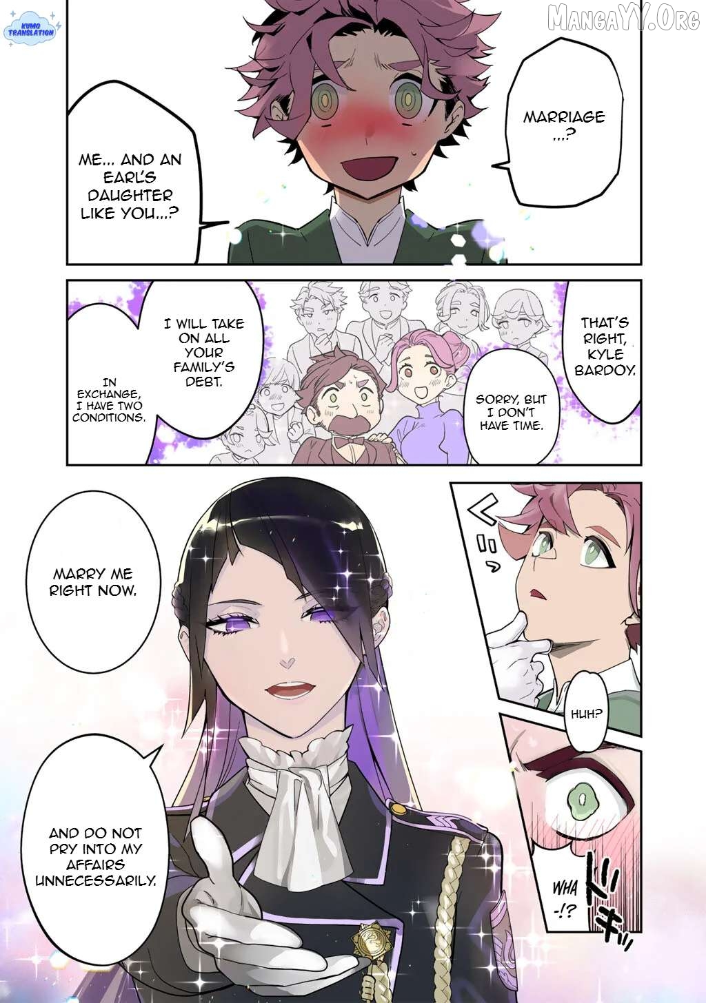 Hakushaku Reijou Wa, Keiyaku Kekkon Shita Ore Ni Itsu Koi Wo Suru? Chapter 1 - page 2
