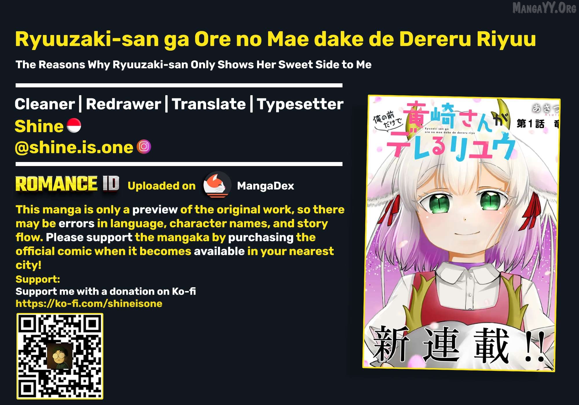 Ryuuzaki-san ga Ore no Mae dake de Dereru Riyuu Chapter 2 - page 1