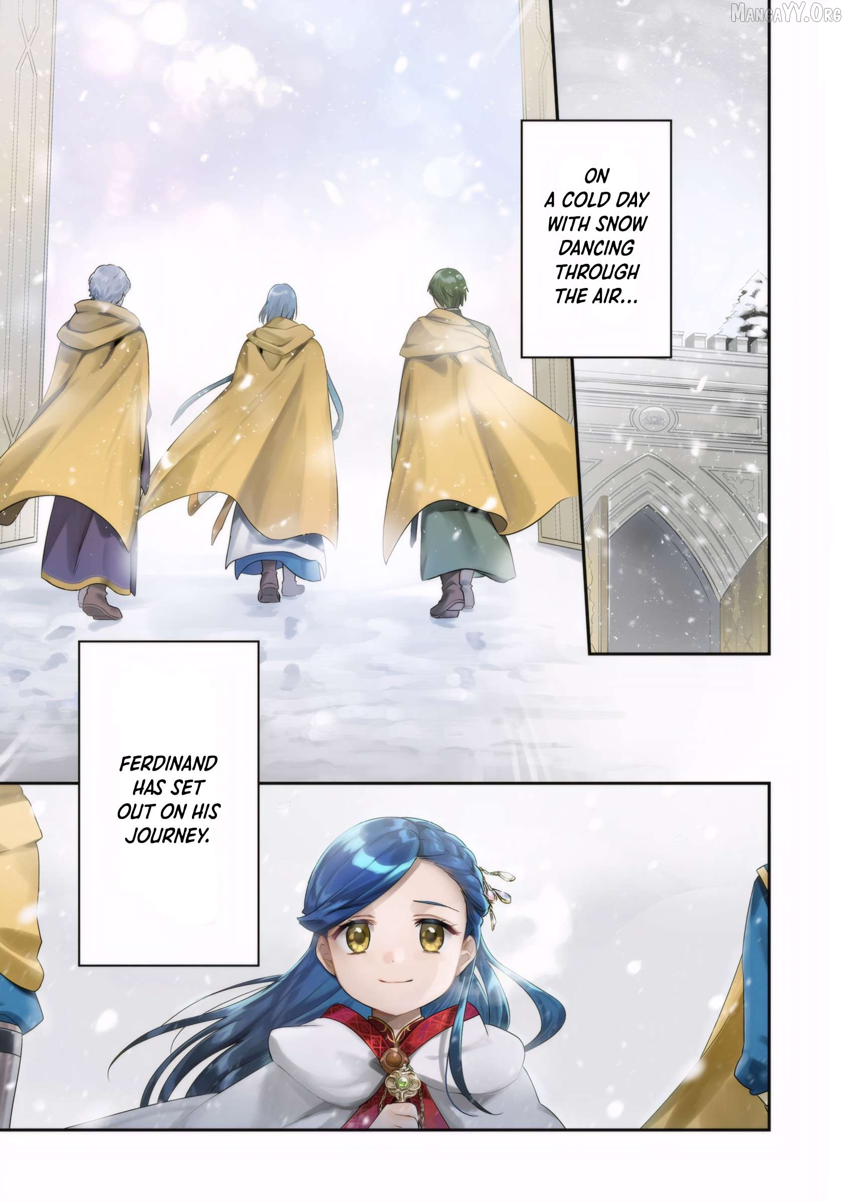 Honzuki no Gekokujou: Shisho ni Naru Tame ni wa Shudan o Erandeiraremasen—Dai 5-bu: Todaeta Chishiki wo Tsunageyou! Chapter 1 - page 2