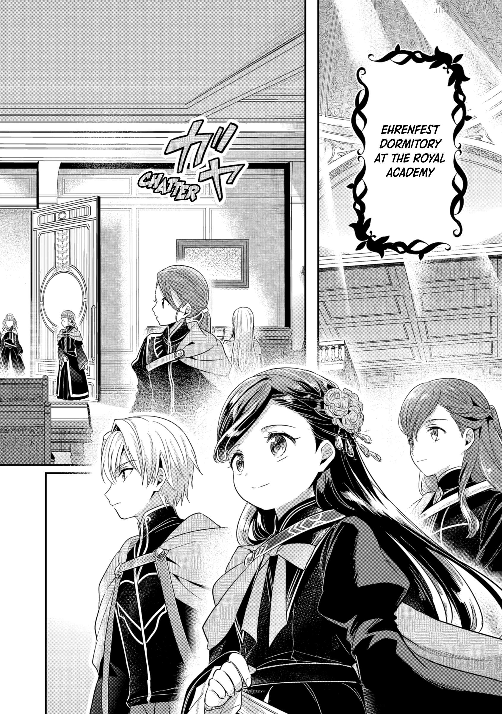 Honzuki no Gekokujou: Shisho ni Naru Tame ni wa Shudan o Erandeiraremasen—Dai 5-bu: Todaeta Chishiki wo Tsunageyou! Chapter 1 - page 6