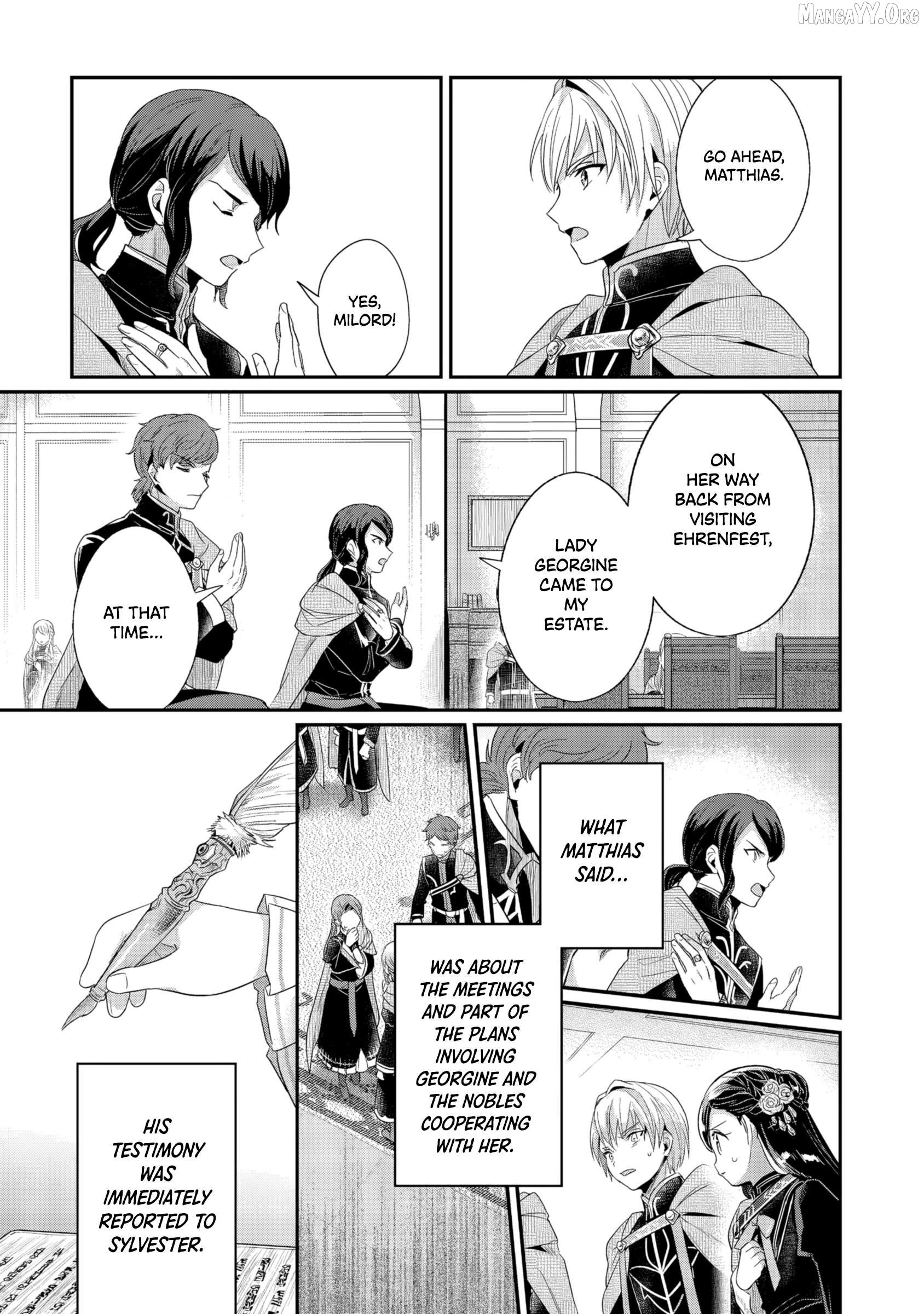 Honzuki no Gekokujou: Shisho ni Naru Tame ni wa Shudan o Erandeiraremasen—Dai 5-bu: Todaeta Chishiki wo Tsunageyou! Chapter 1 - page 9