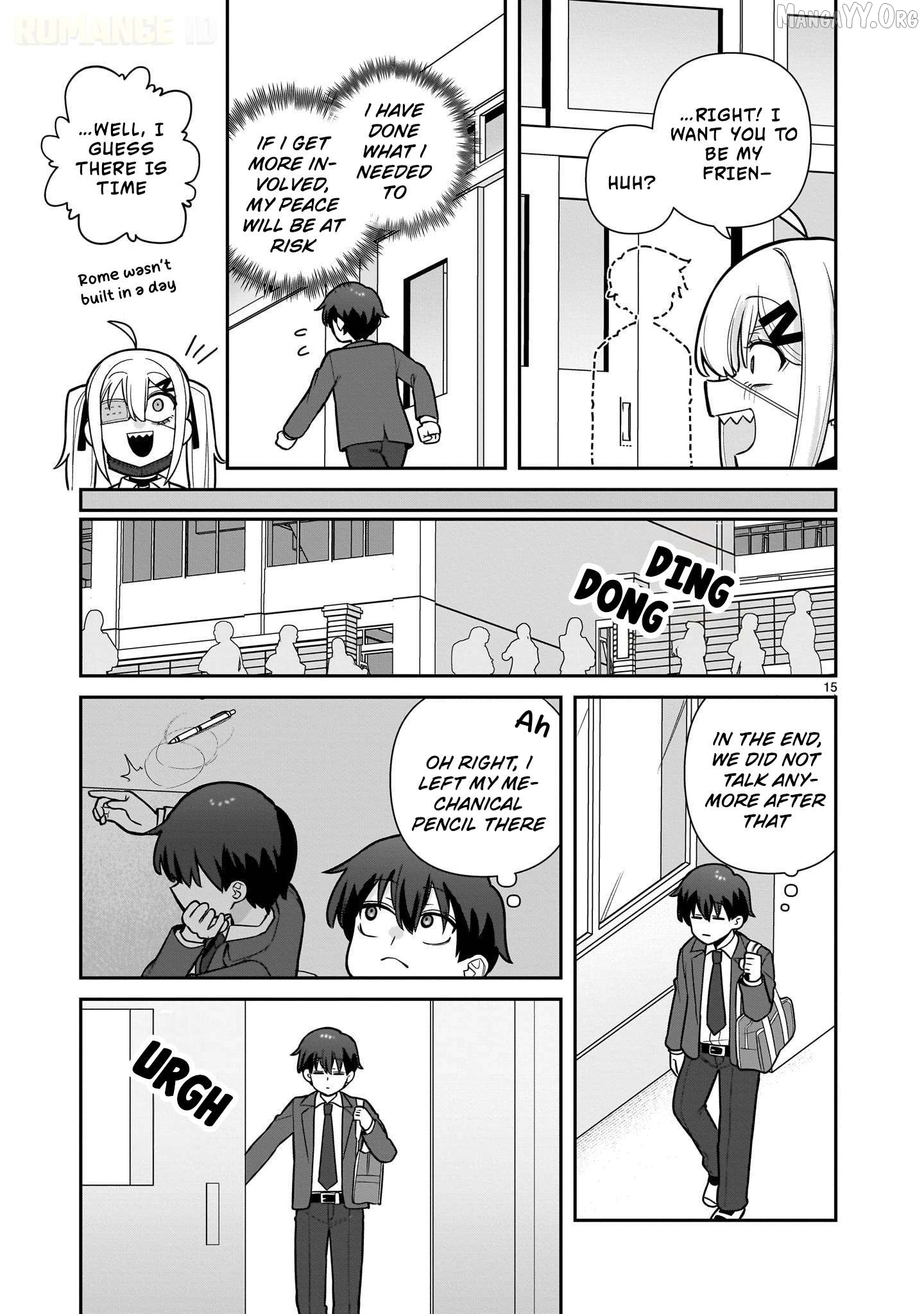 Ore ga Inai to Sugu Chomeru Hakanagi Kasumi Chapter 1 - page 16