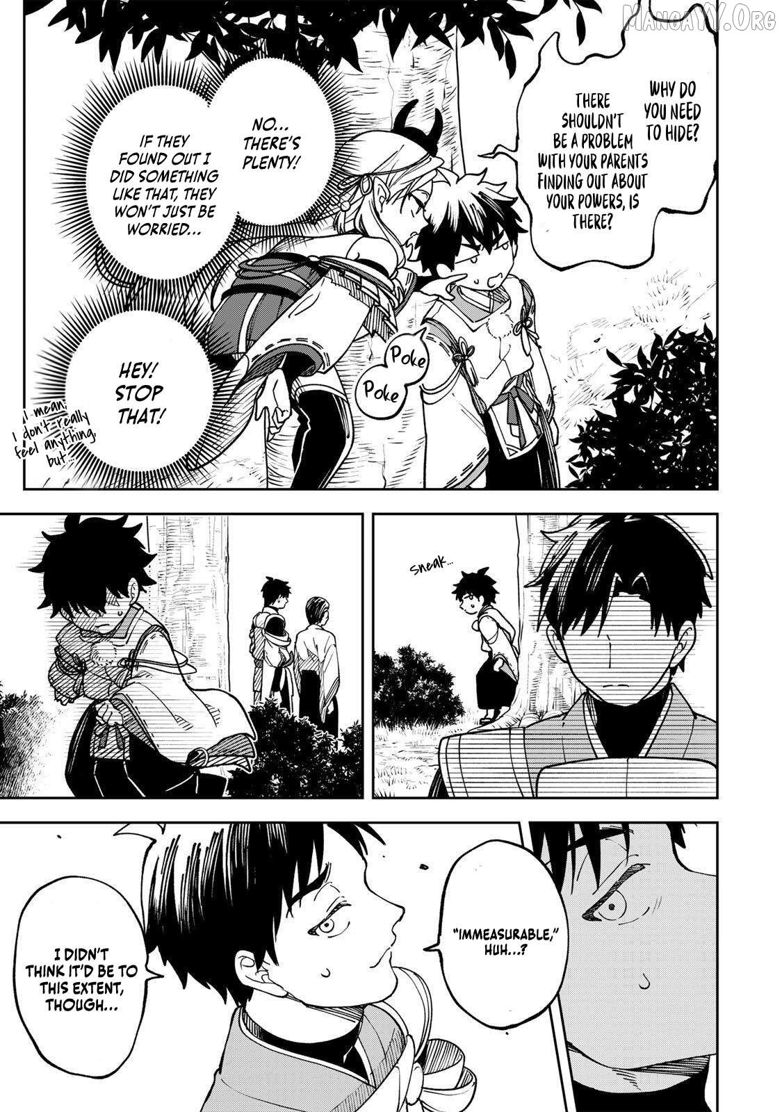 I’ve Been Mentally Fighting Against The Strongest Evil Spirit Ever Since Birth (Insane Advantage), So My Magic Power Ended Up Going Over The Measurable Limit ~The Possessed Child’s Modest Path to Supremacy~ Chapter 2 - page 4