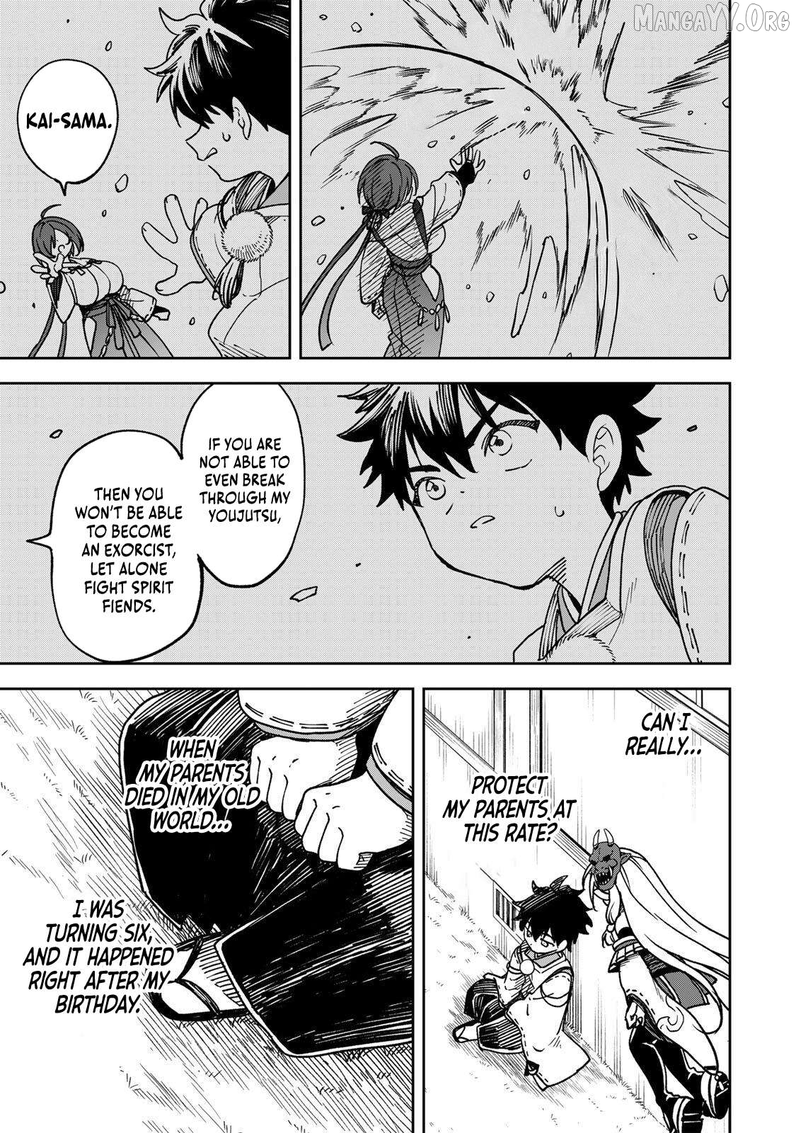 I’ve Been Mentally Fighting Against The Strongest Evil Spirit Ever Since Birth (Insane Advantage), So My Magic Power Ended Up Going Over The Measurable Limit ~The Possessed Child’s Modest Path to Supremacy~ Chapter 3 - page 6
