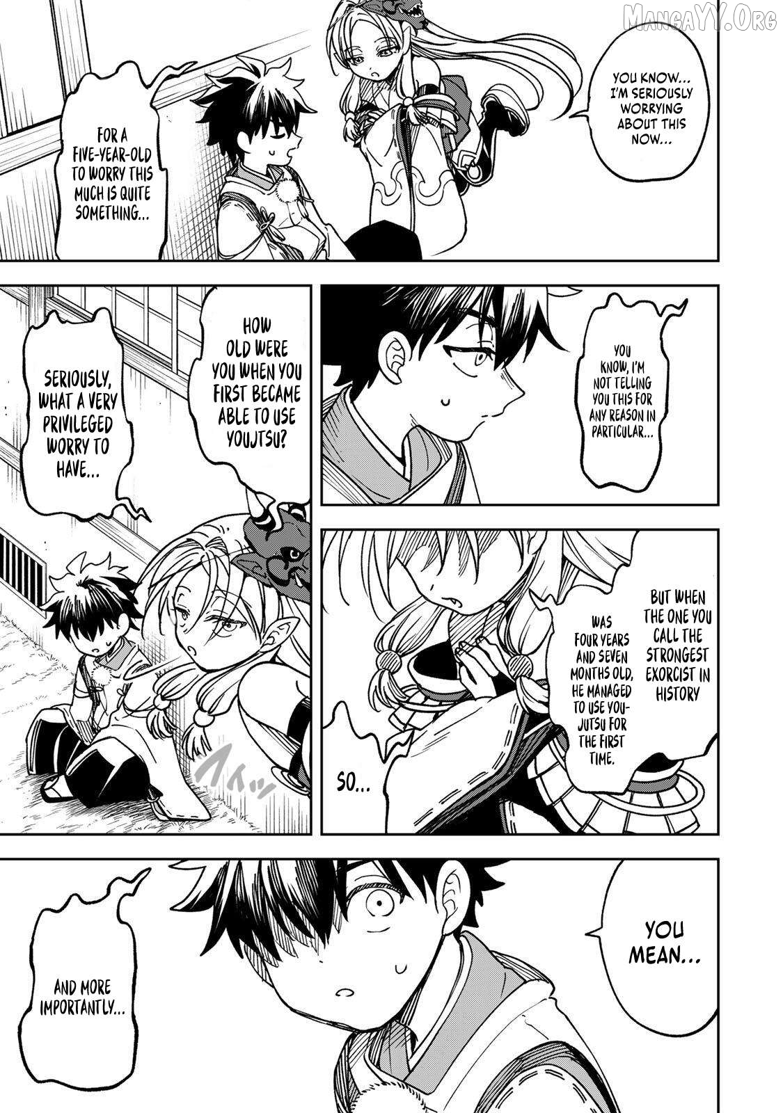 I’ve Been Mentally Fighting Against The Strongest Evil Spirit Ever Since Birth (Insane Advantage), So My Magic Power Ended Up Going Over The Measurable Limit ~The Possessed Child’s Modest Path to Supremacy~ Chapter 3 - page 8