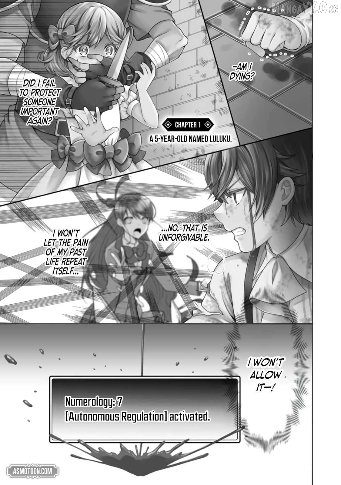 The Child of Mystery: The Magicless Failure Rises With Numerology Chapter 1 - page 5