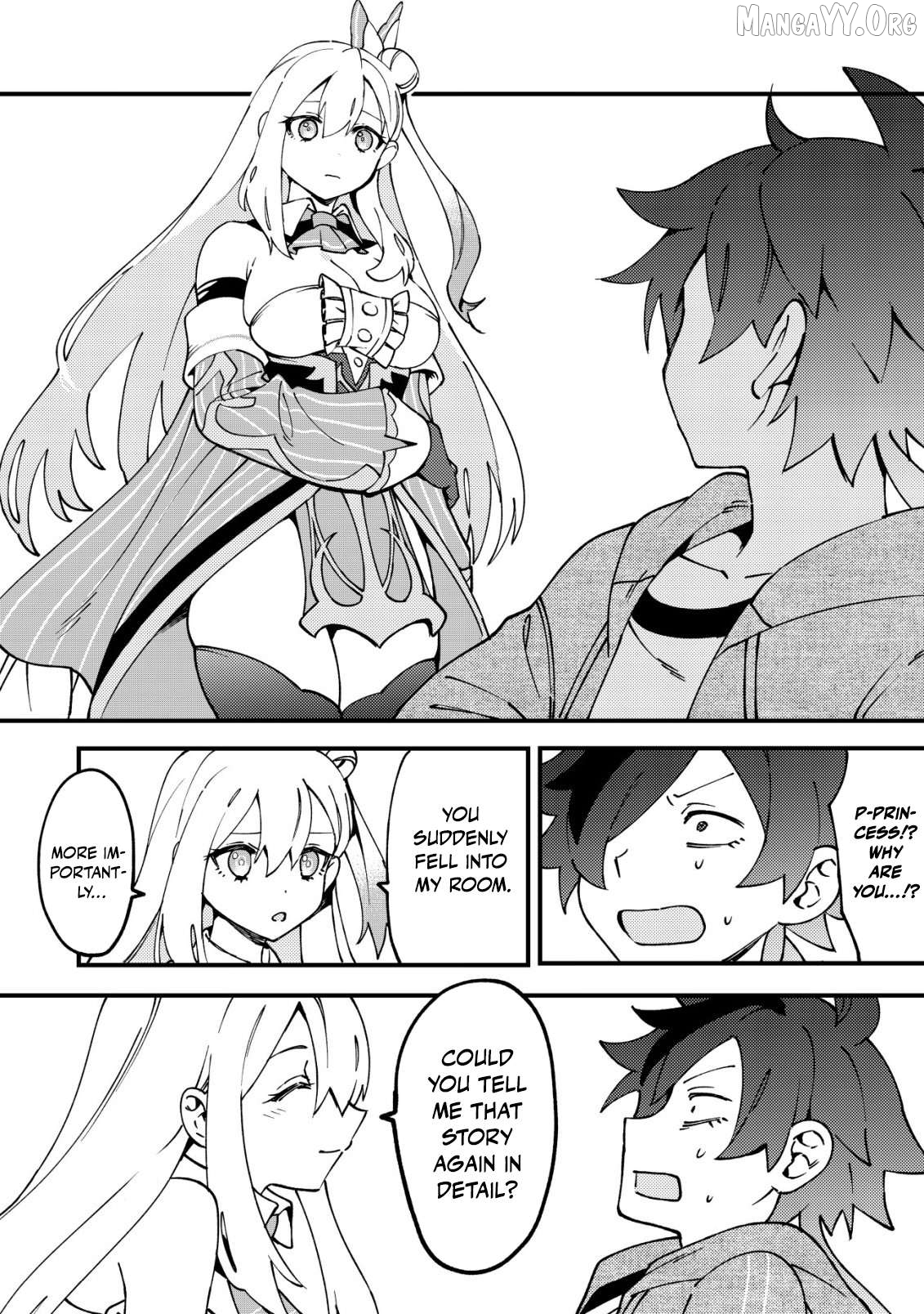 Tsuuhan De Katsuta Yoto Ga Gachi Chidatsuta Tameshigiri Shitara Kukan Ga Sakete Isekai Ni Tobasareta Ageku, Densetsu No Yushiya Da to Kanchigai Sarete Komatsute Imasu Bureibu Bunko Chapter 1 - page 28