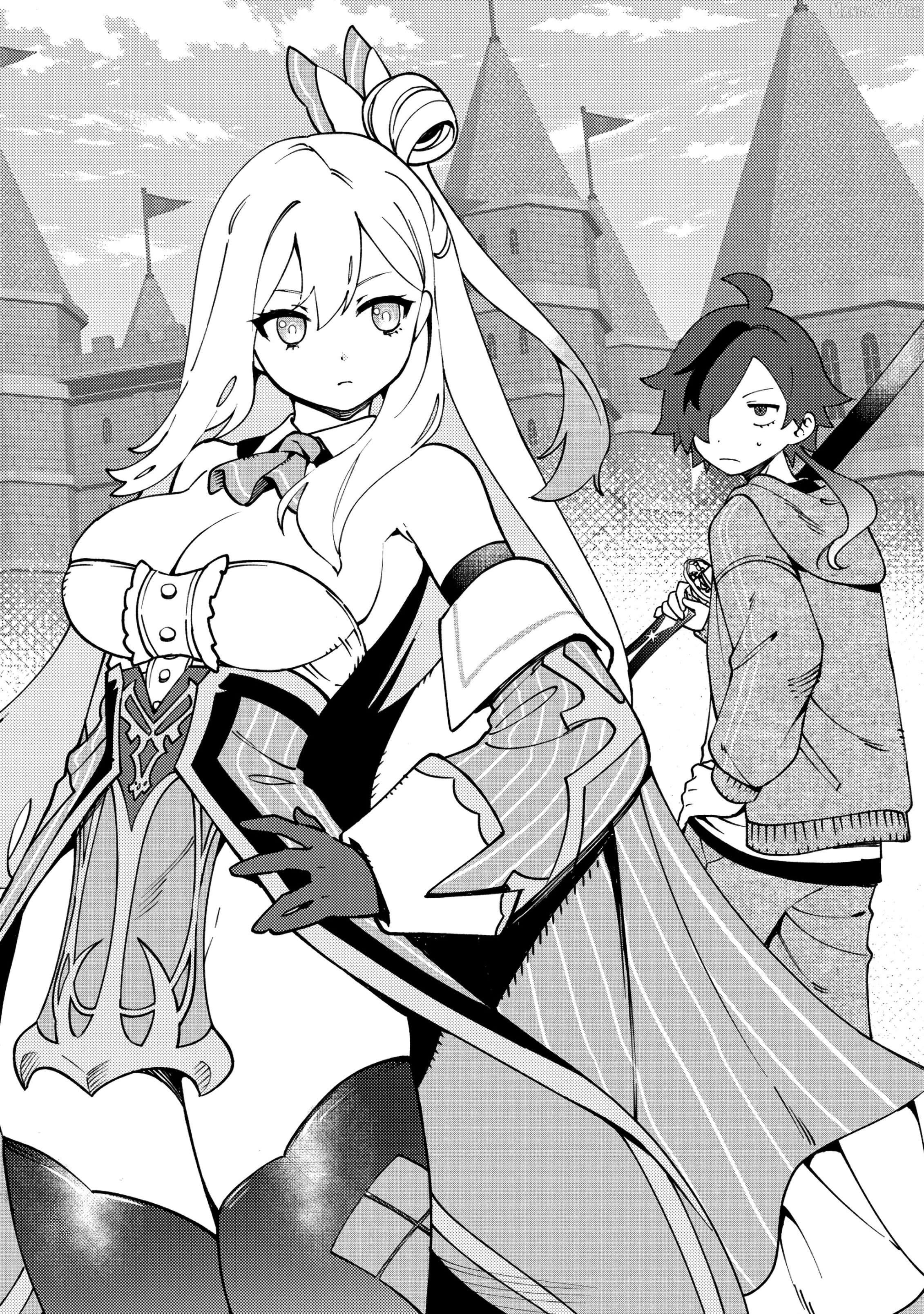 Tsuuhan De Katsuta Yoto Ga Gachi Chidatsuta Tameshigiri Shitara Kukan Ga Sakete Isekai Ni Tobasareta Ageku, Densetsu No Yushiya Da to Kanchigai Sarete Komatsute Imasu Bureibu Bunko Chapter 2 - page 3