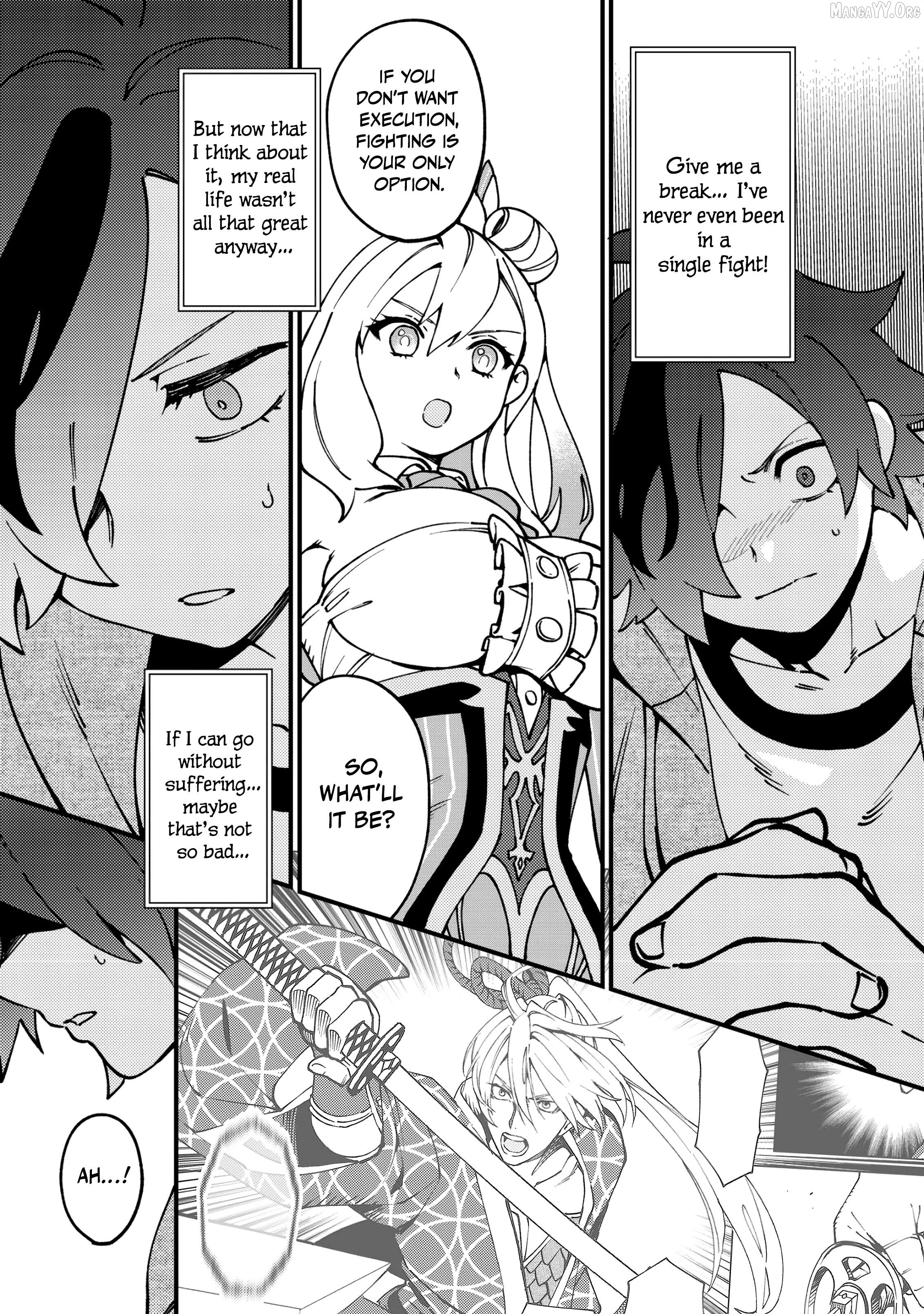 Tsuuhan De Katsuta Yoto Ga Gachi Chidatsuta Tameshigiri Shitara Kukan Ga Sakete Isekai Ni Tobasareta Ageku, Densetsu No Yushiya Da to Kanchigai Sarete Komatsute Imasu Bureibu Bunko Chapter 2 - page 5