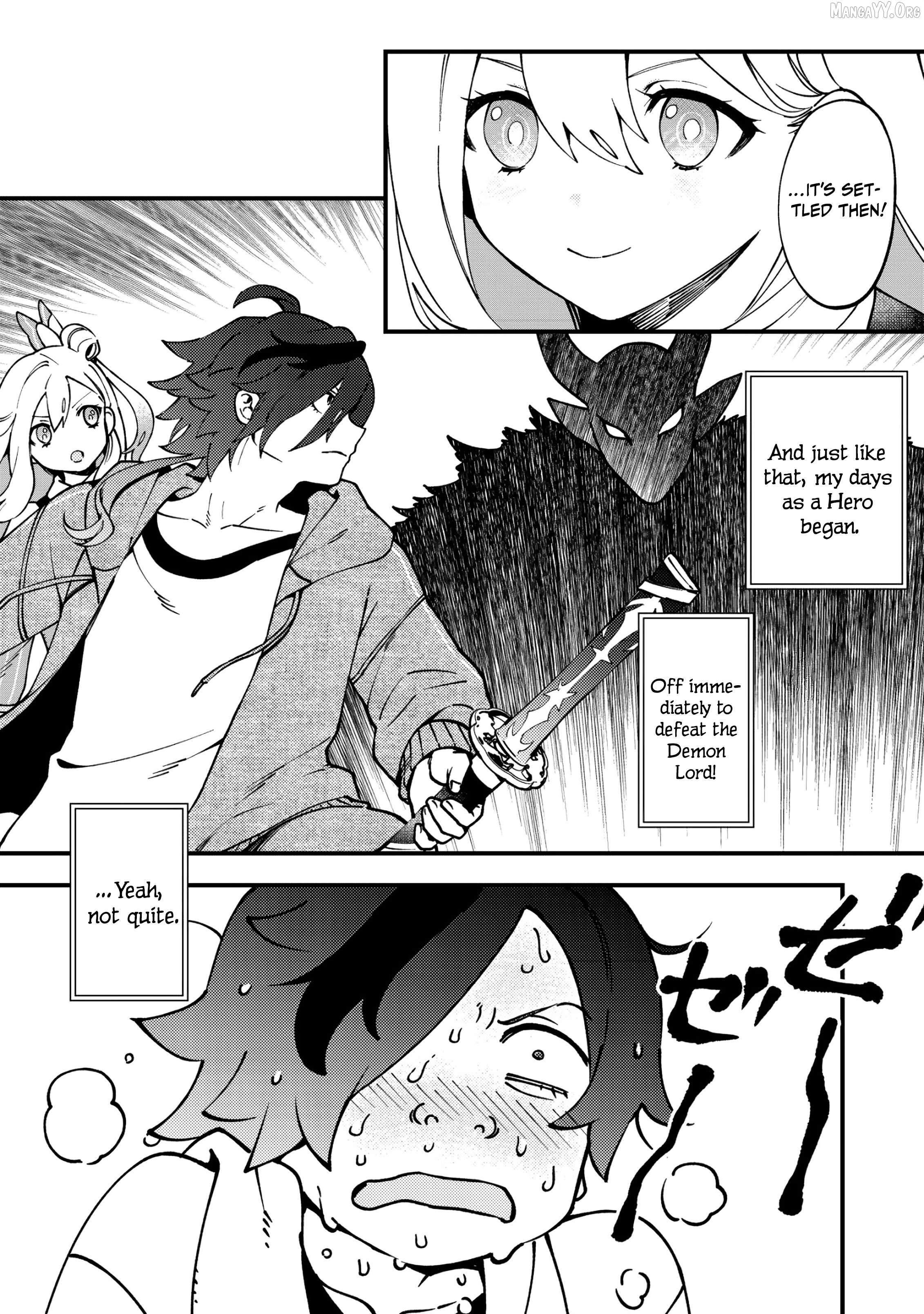 Tsuuhan De Katsuta Yoto Ga Gachi Chidatsuta Tameshigiri Shitara Kukan Ga Sakete Isekai Ni Tobasareta Ageku, Densetsu No Yushiya Da to Kanchigai Sarete Komatsute Imasu Bureibu Bunko Chapter 2 - page 7