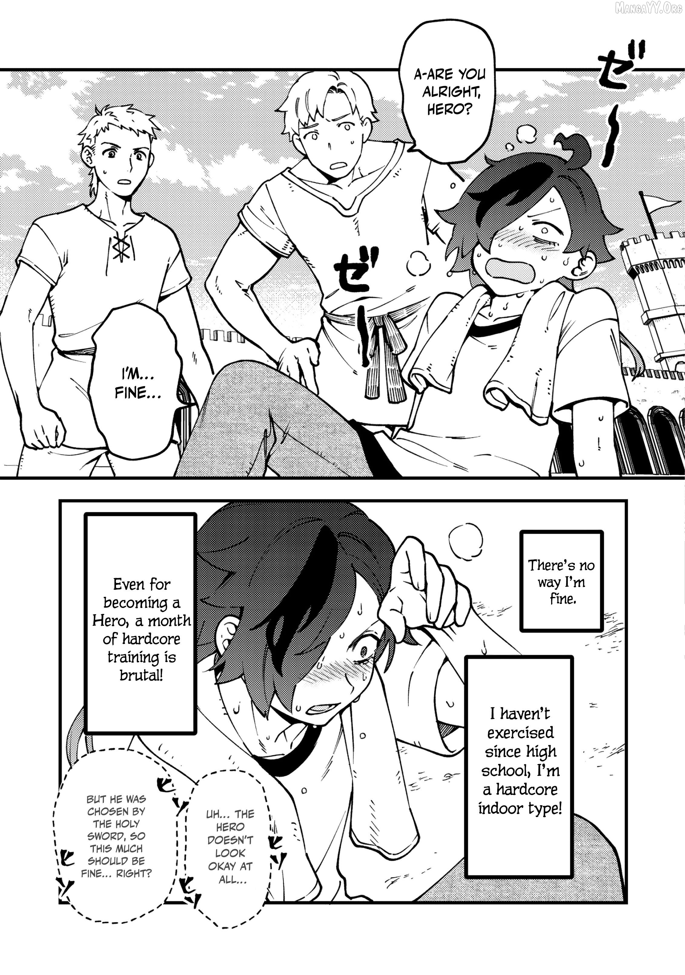 Tsuuhan De Katsuta Yoto Ga Gachi Chidatsuta Tameshigiri Shitara Kukan Ga Sakete Isekai Ni Tobasareta Ageku, Densetsu No Yushiya Da to Kanchigai Sarete Komatsute Imasu Bureibu Bunko Chapter 2 - page 8