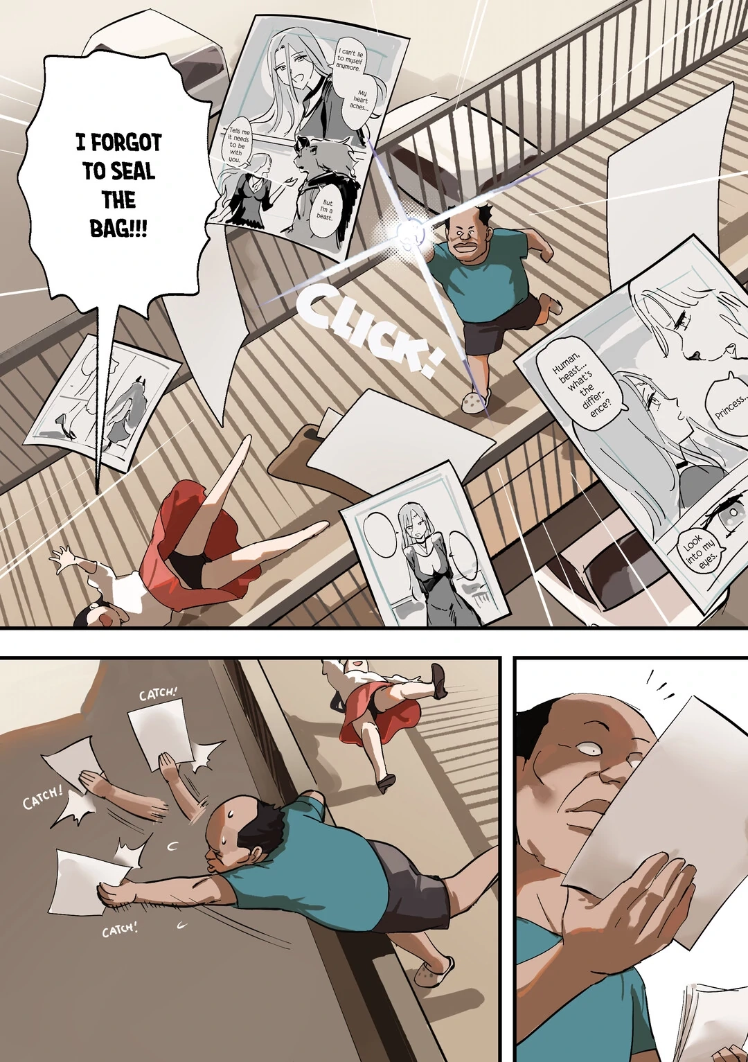Time-stop Ugly Old Man Chapter 7 - page 2