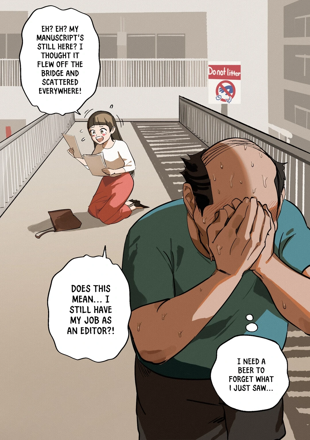 Time-stop Ugly Old Man Chapter 7 - page 4