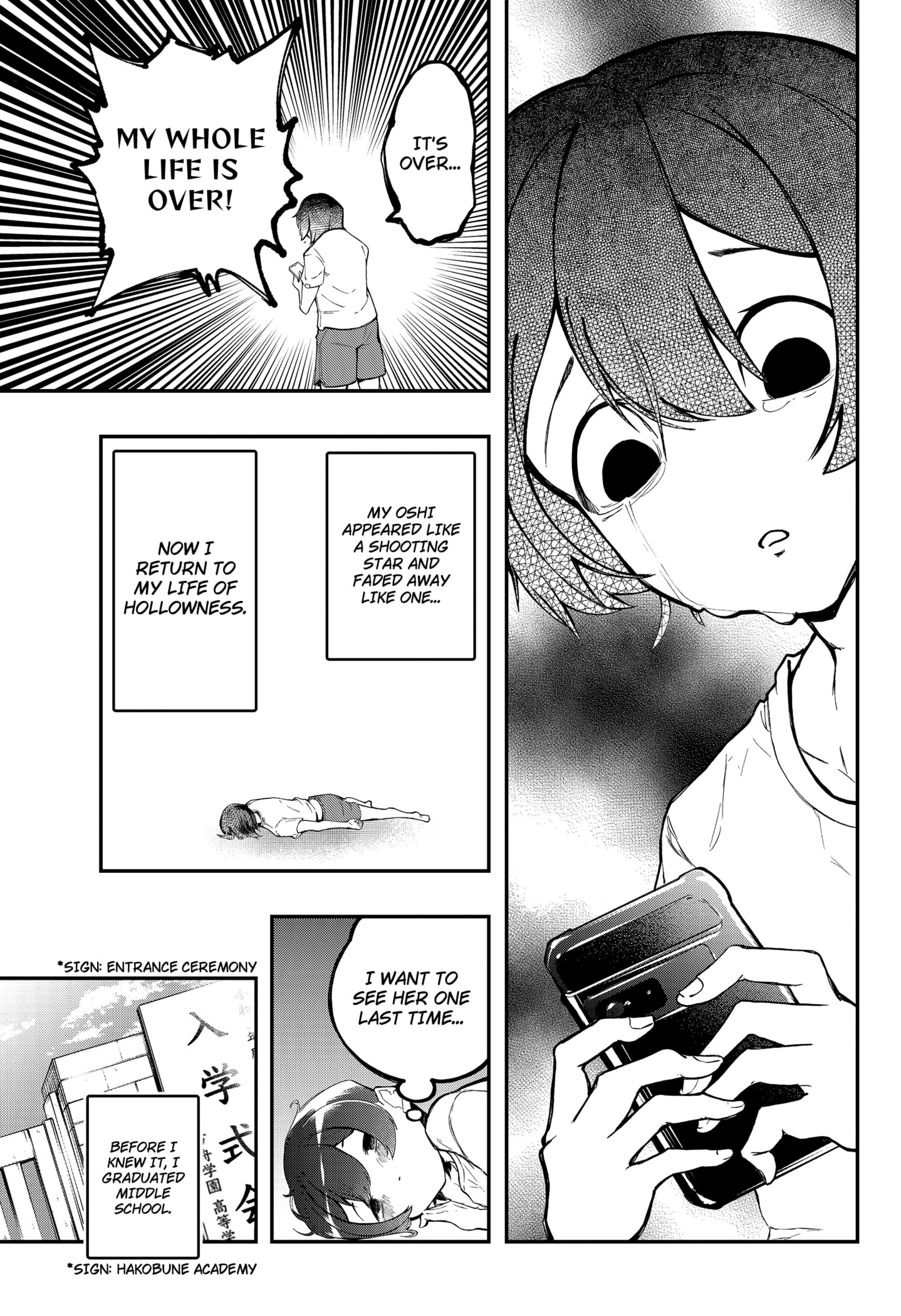 Sayonara Boku no Idol Chapter 1 - page 39