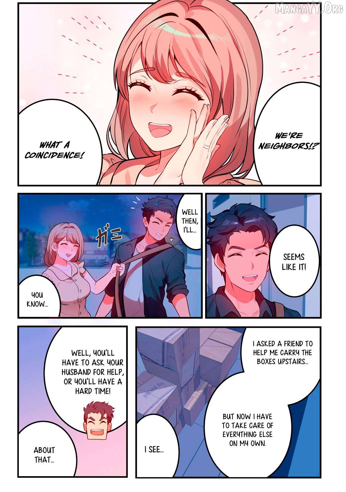Kyou kara, Hitozuma Mansion ni Nyuukyo shimasu. Chapter 10 - page 4