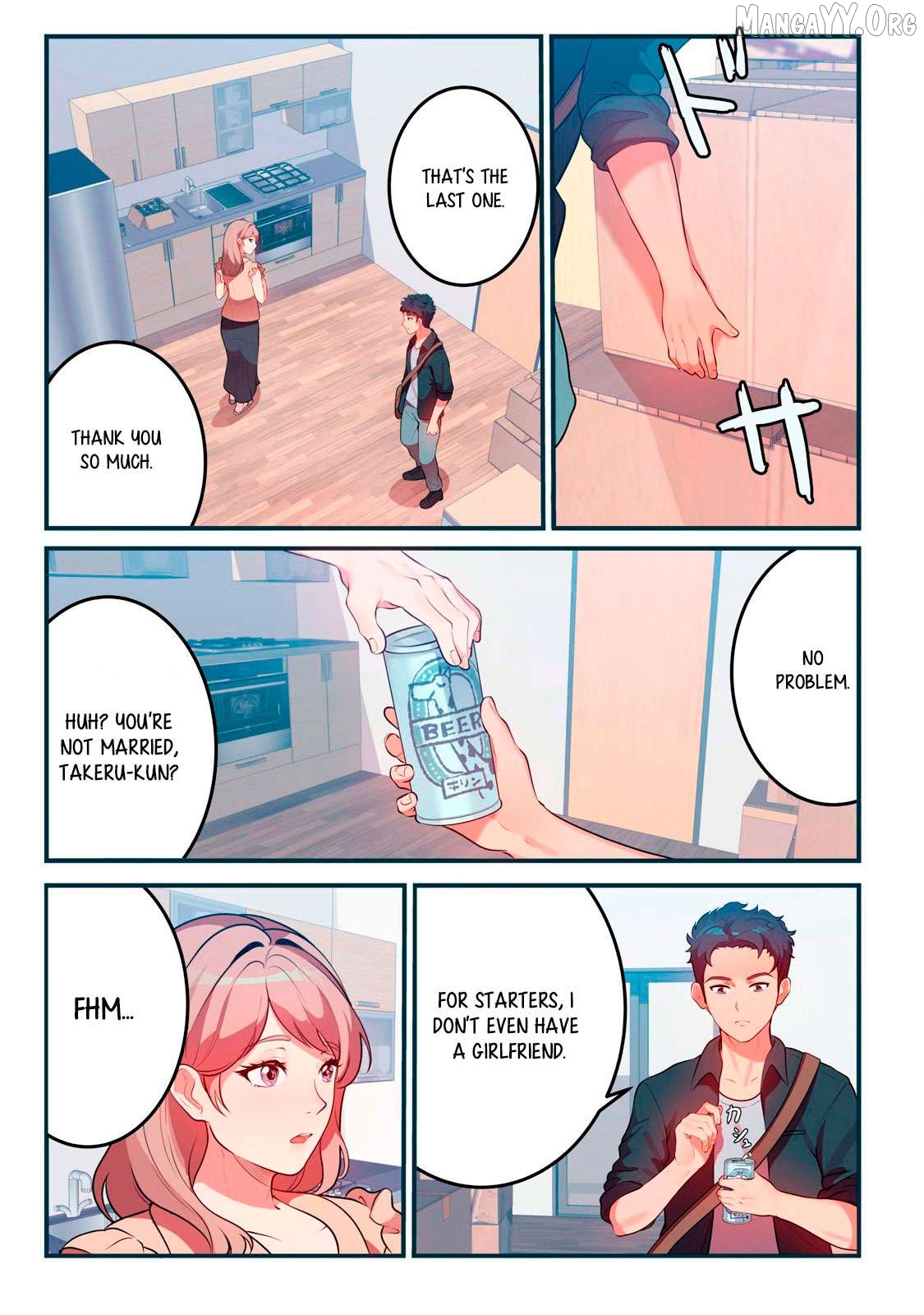Kyou kara, Hitozuma Mansion ni Nyuukyo shimasu. Chapter 10 - page 6