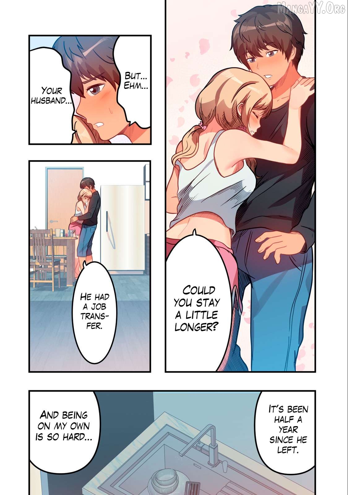 Kyou kara, Hitozuma Mansion ni Nyuukyo shimasu. Chapter 3.1 - page 10