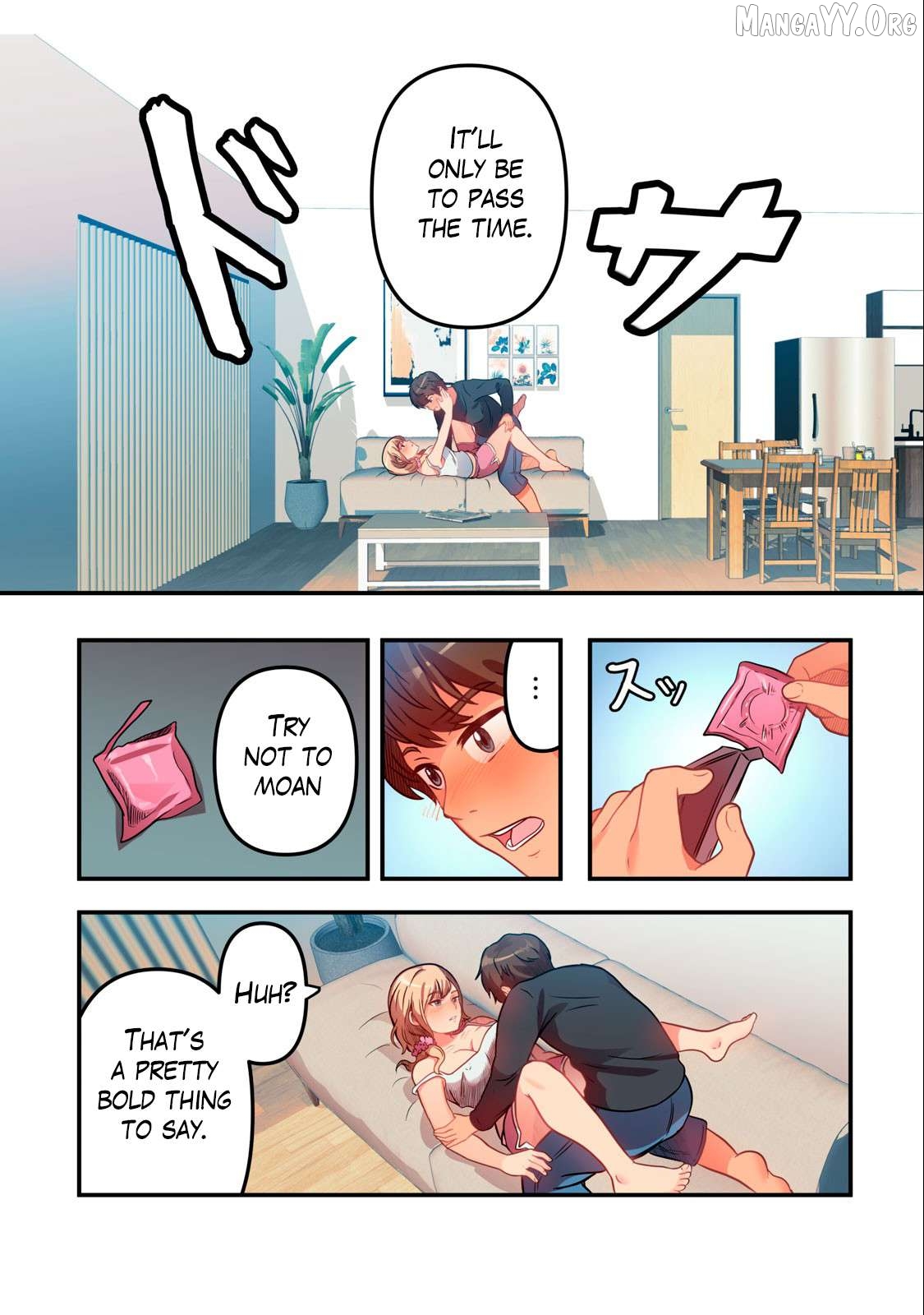 Kyou kara, Hitozuma Mansion ni Nyuukyo shimasu. Chapter 3.2 - page 1