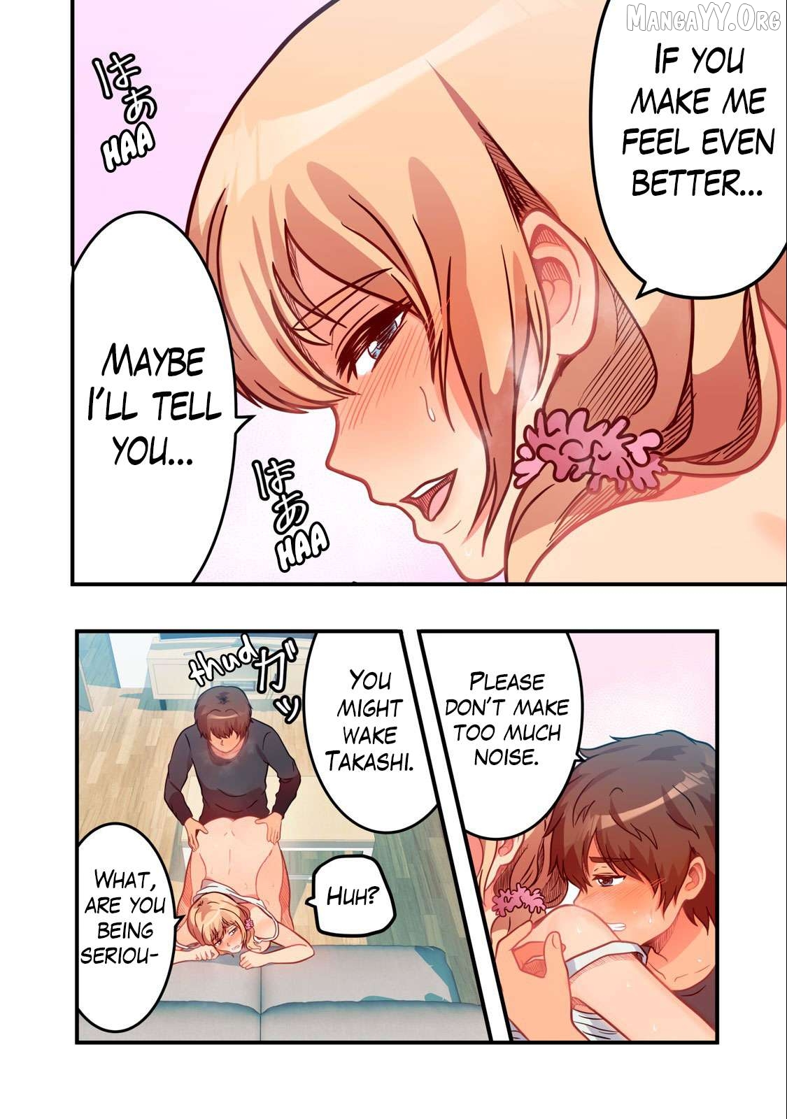 Kyou kara, Hitozuma Mansion ni Nyuukyo shimasu. Chapter 4.1 - page 8