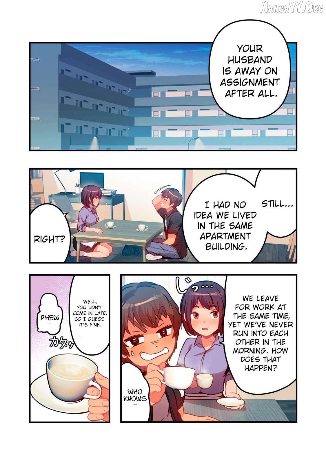 Kyou kara, Hitozuma Mansion ni Nyuukyo shimasu. Chapter 5 - page 7