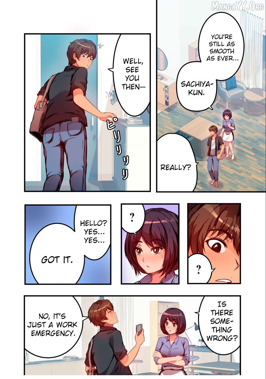 Kyou kara, Hitozuma Mansion ni Nyuukyo shimasu. Chapter 5 - page 9
