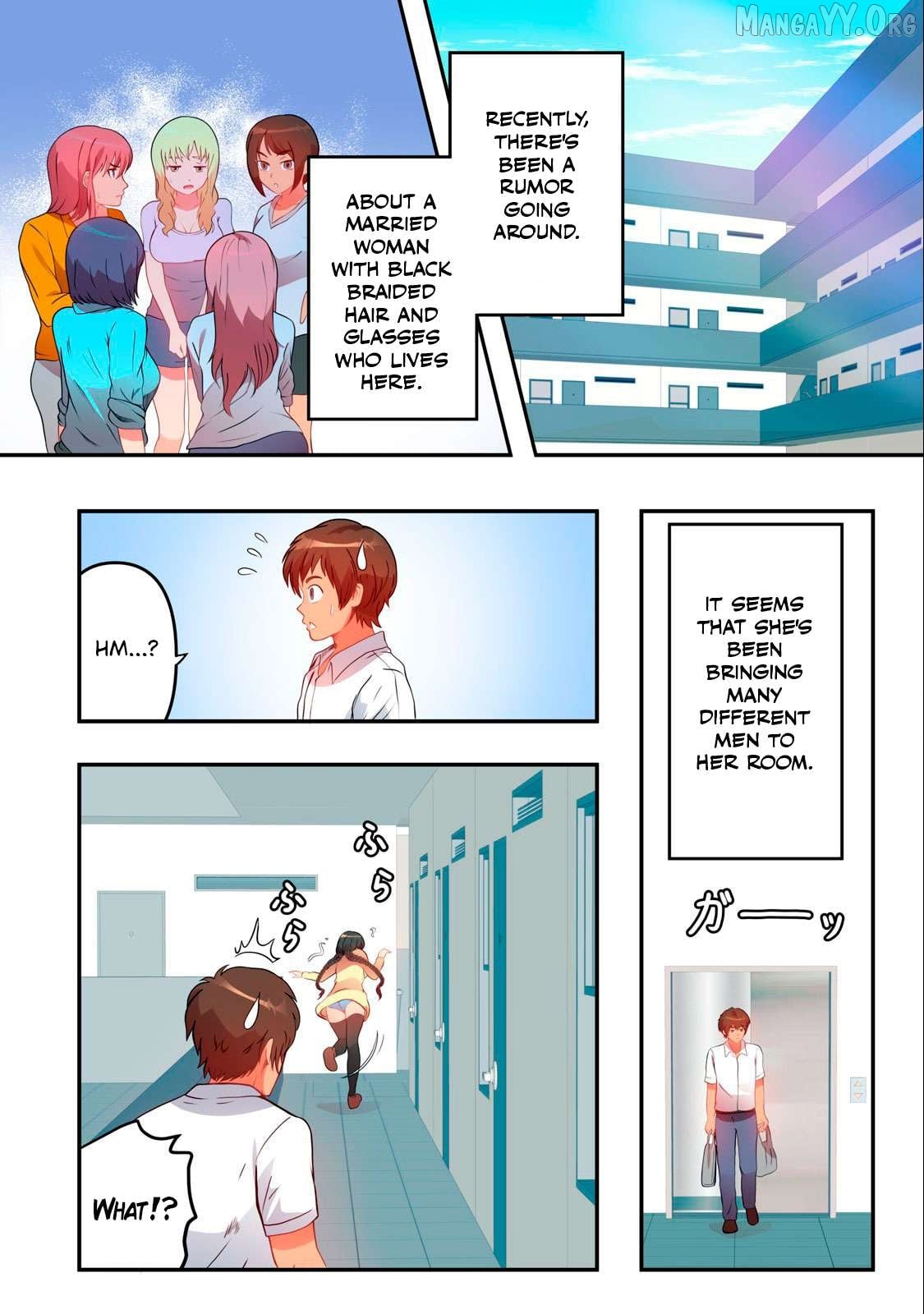Kyou kara, Hitozuma Mansion ni Nyuukyo shimasu. Chapter 7 - page 2