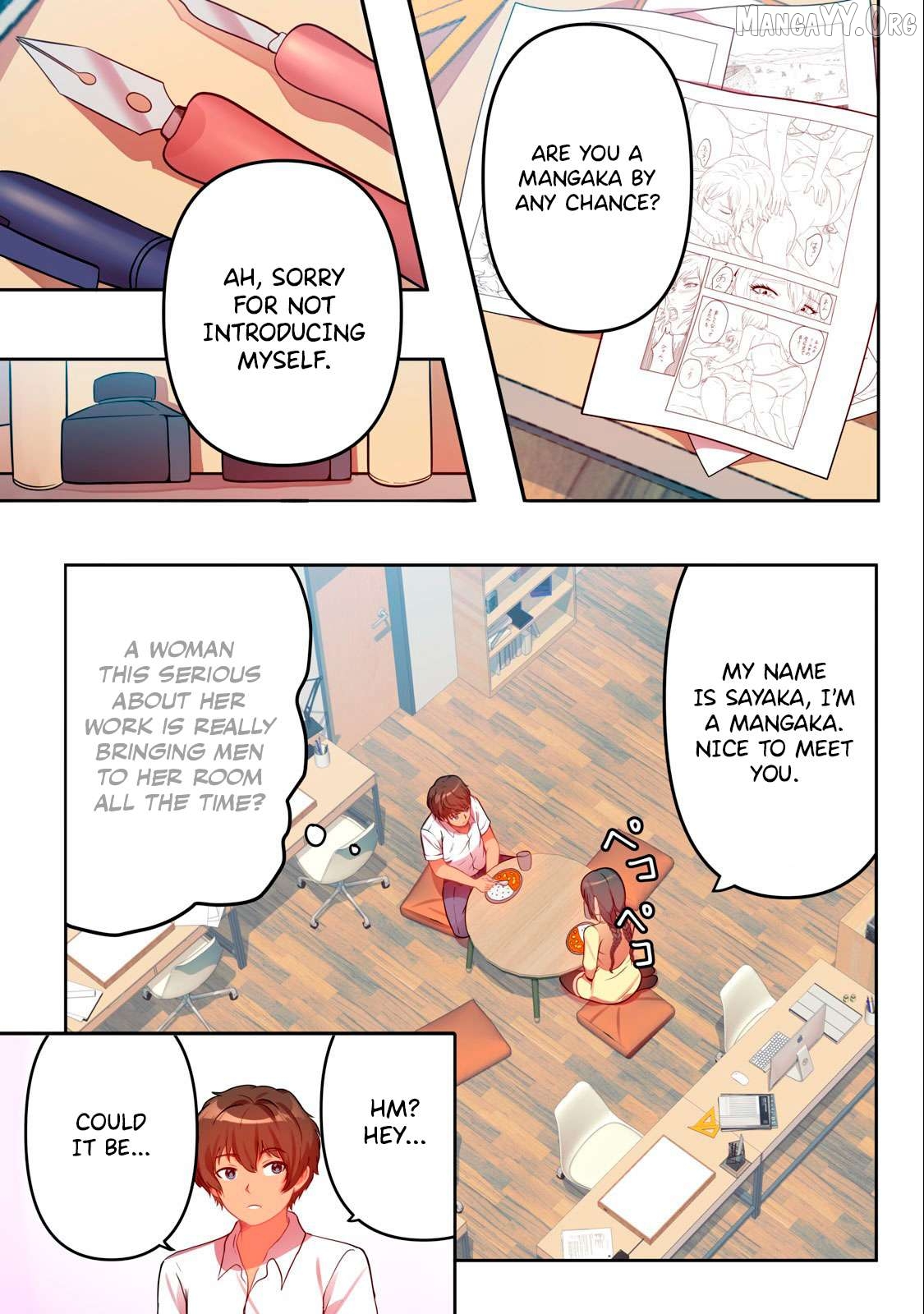 Kyou kara, Hitozuma Mansion ni Nyuukyo shimasu. Chapter 7 - page 6
