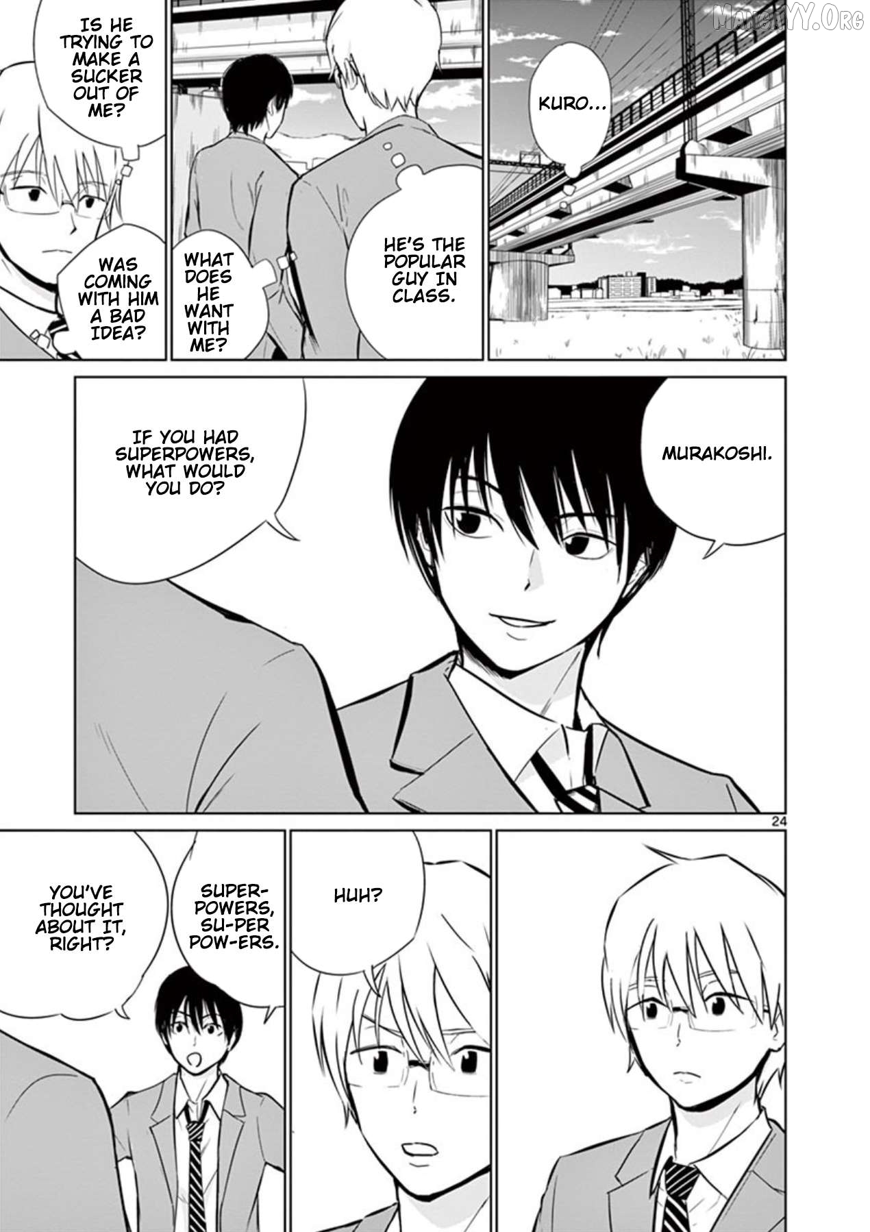 Naitou Shishiruirui Messatsu Death Road Chapter 1 - page 23