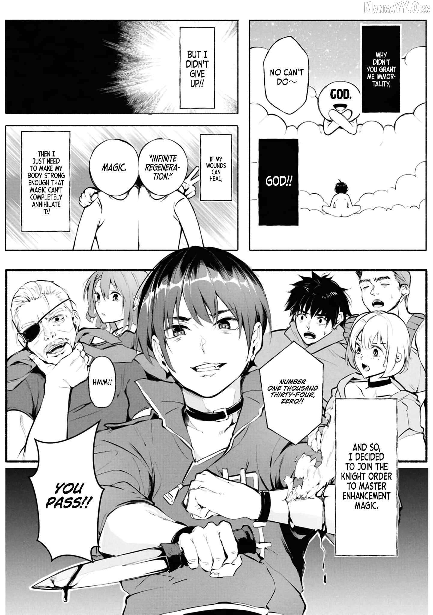 A Simple Soldier, Granted the Reincarnation Gift of “Infinite Regeneration”, Found Himself the Target of Countless Beautiful Women Chapter 1 - page 11