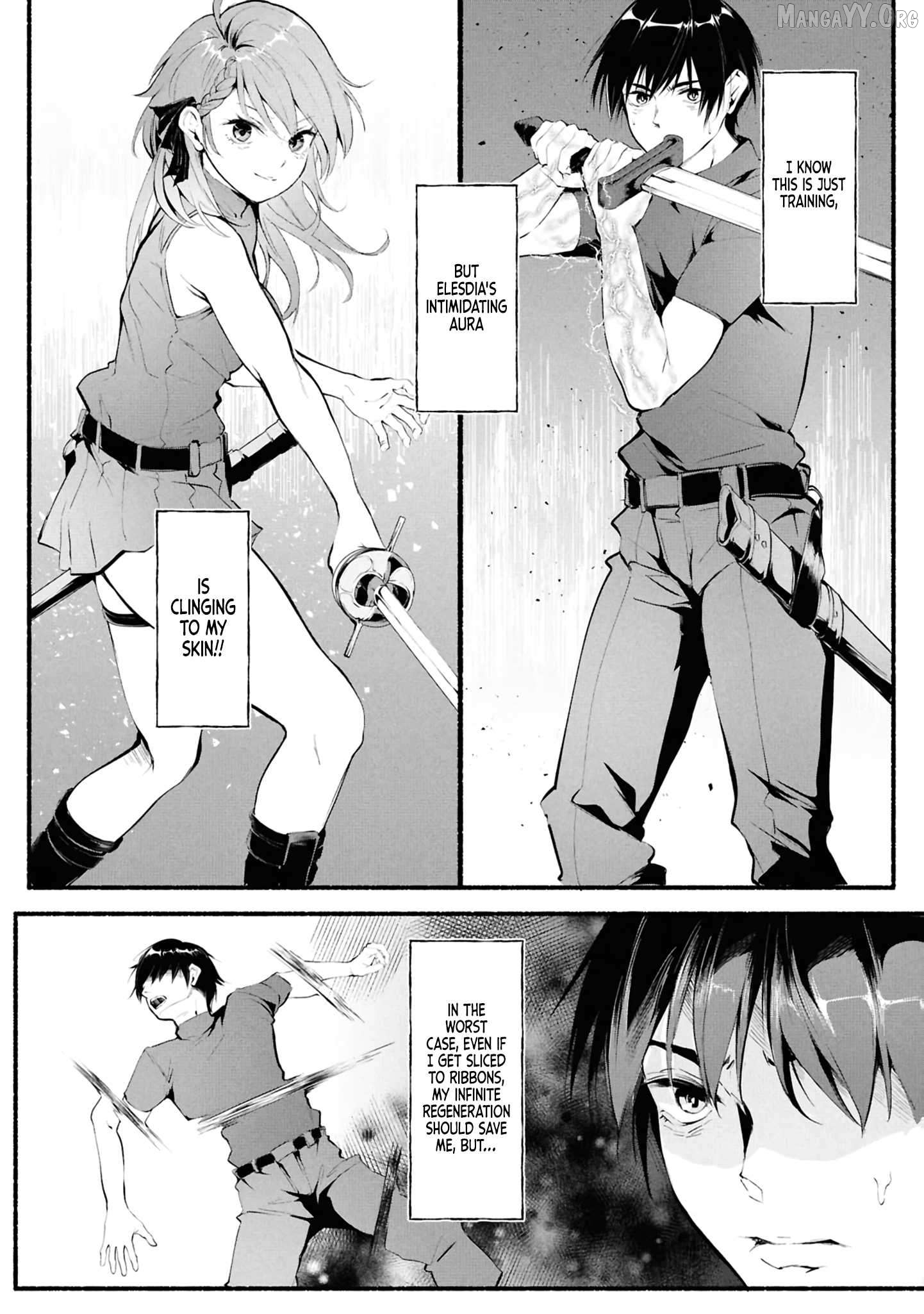 A Simple Soldier, Granted the Reincarnation Gift of “Infinite Regeneration”, Found Himself the Target of Countless Beautiful Women Chapter 1 - page 22