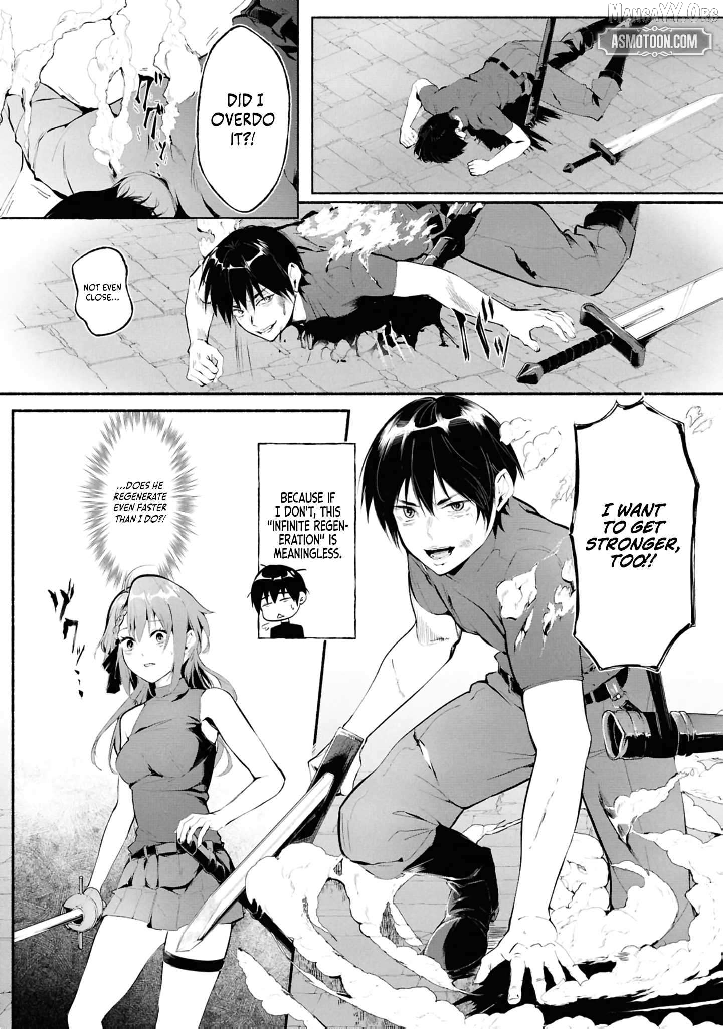 A Simple Soldier, Granted the Reincarnation Gift of “Infinite Regeneration”, Found Himself the Target of Countless Beautiful Women Chapter 1 - page 28