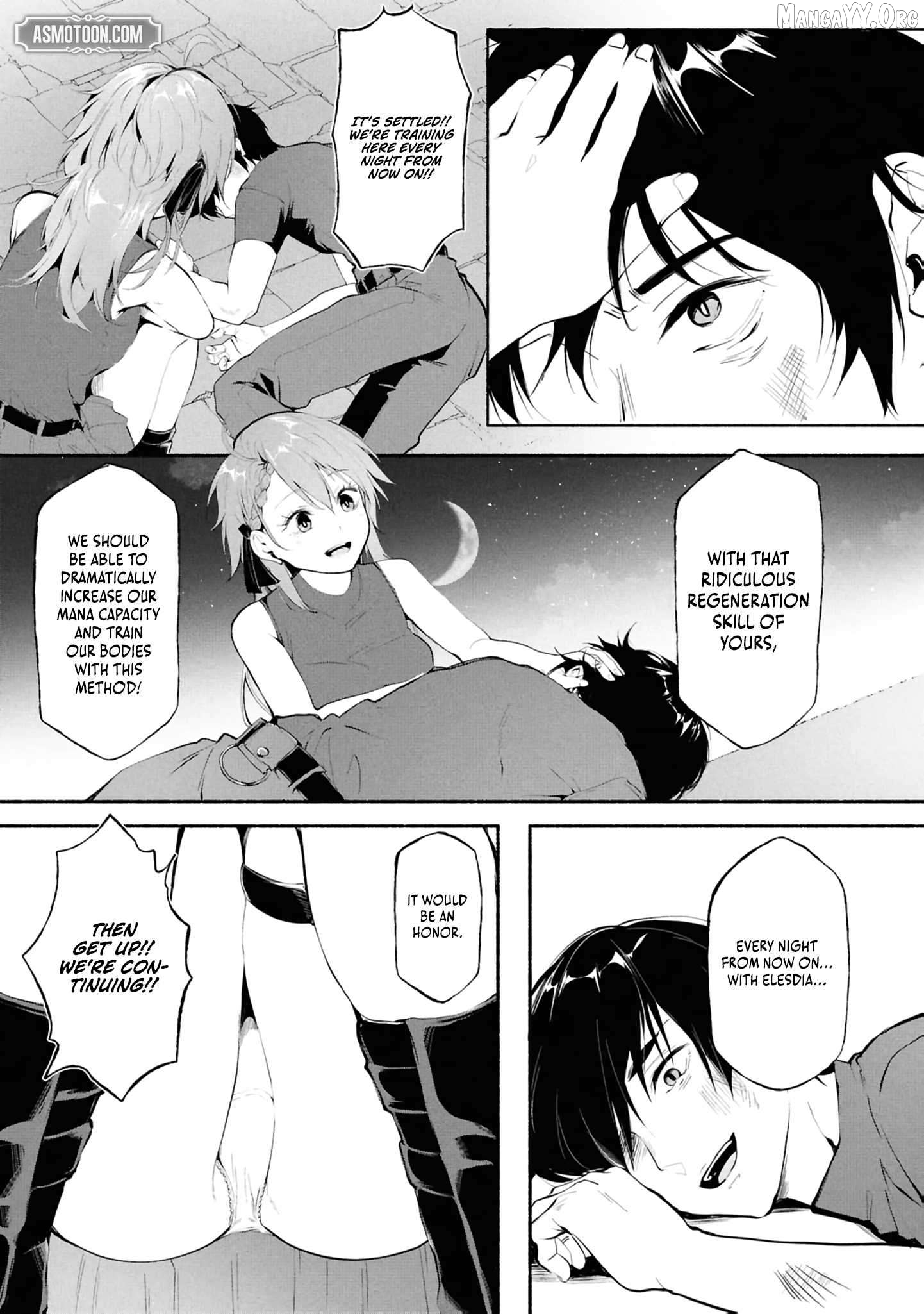 A Simple Soldier, Granted the Reincarnation Gift of “Infinite Regeneration”, Found Himself the Target of Countless Beautiful Women Chapter 1 - page 36
